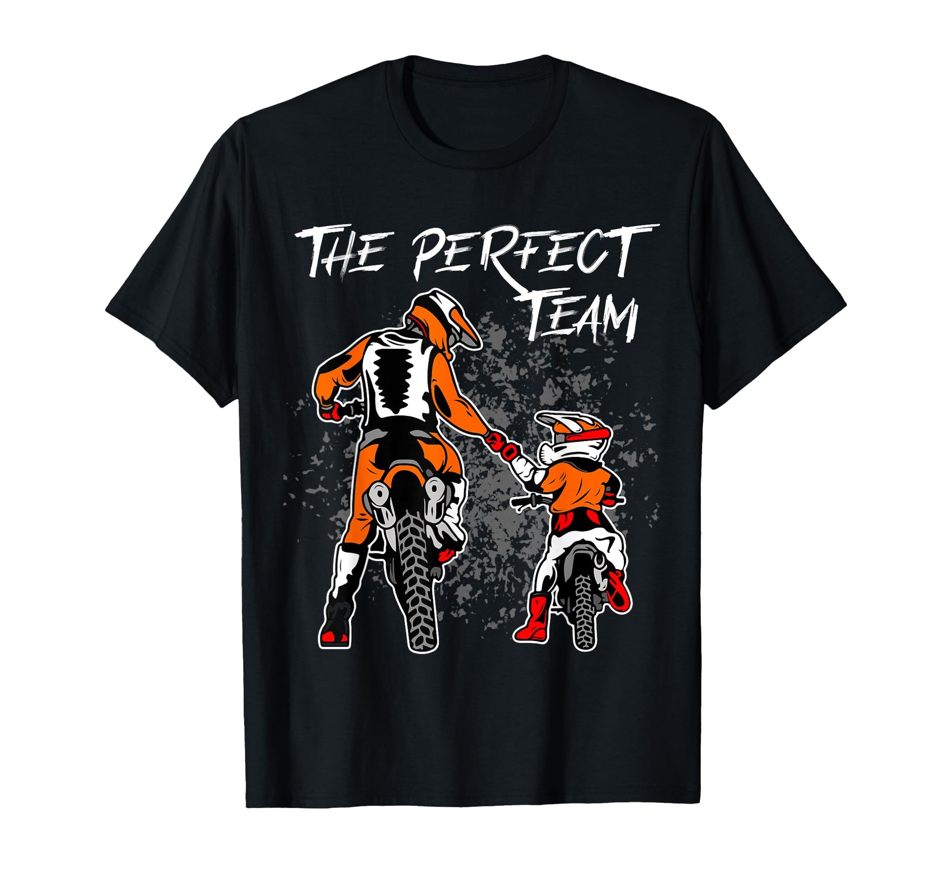 Father Son Motocross Day Dad T-Shirt - Fun Novelty Design for Adults - T-Shirt, Sweatshirt, Hoodie