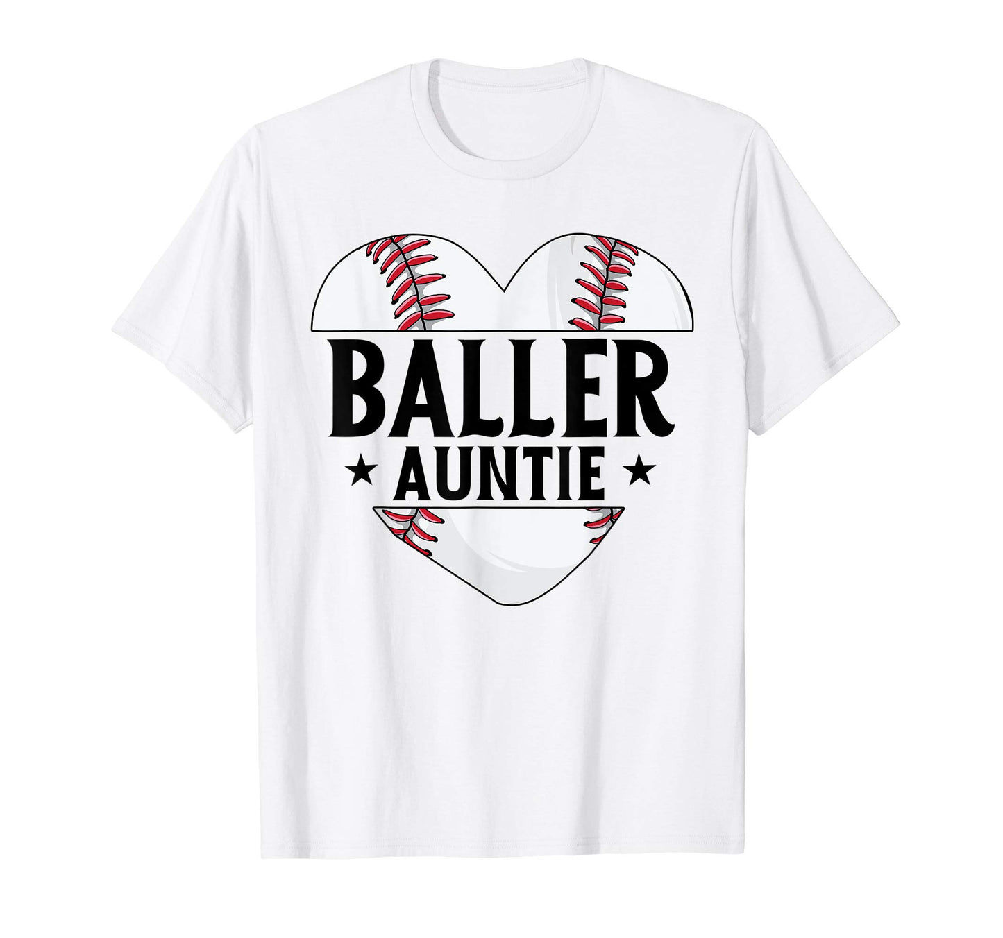 Baseball Aunt Gift Baller Auntie T-Shirt - Streetwear Style for Adults - T-Shirt, Sweatshirt, Hoodie