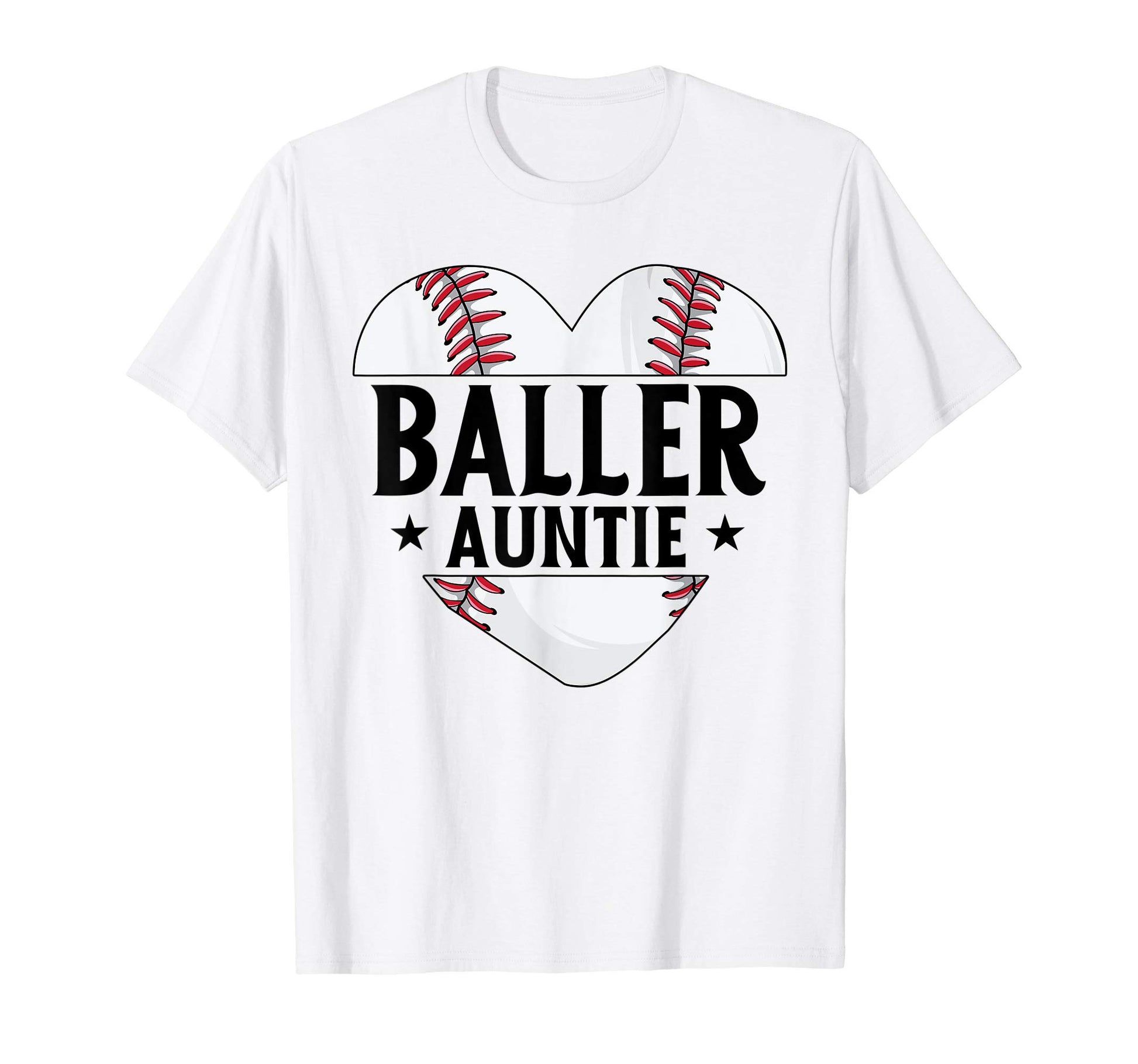 Baseball Aunt Gift Baller Auntie T-Shirt - Streetwear Style for Adults - T-Shirt, Sweatshirt, Hoodie