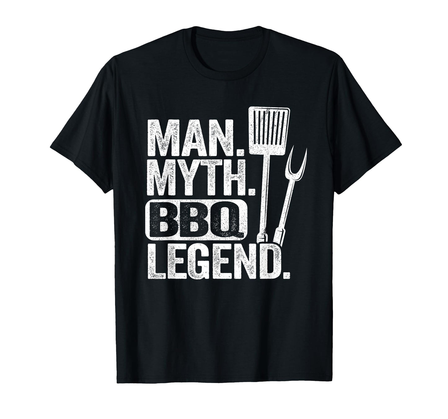 Myth Bbq Legend Barbecue Grilling Dad T-Shirt - Custom Art Print Men Women - T-Shirt, Sweatshirt, Hoodie