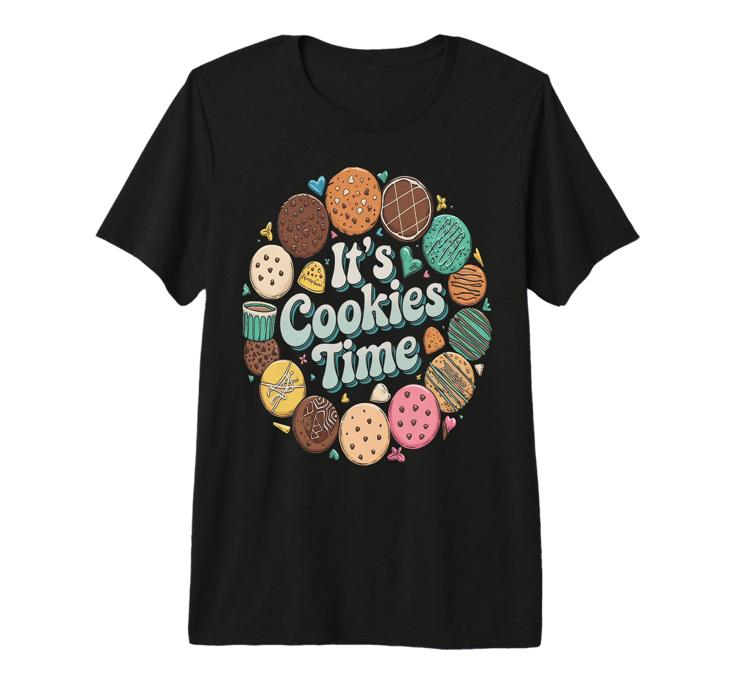 Its Cookie Time Scout Cookie Camping T-Shirt - Custom Art Print Unisex - T-Shirt, Sweatshirt, Hoodie