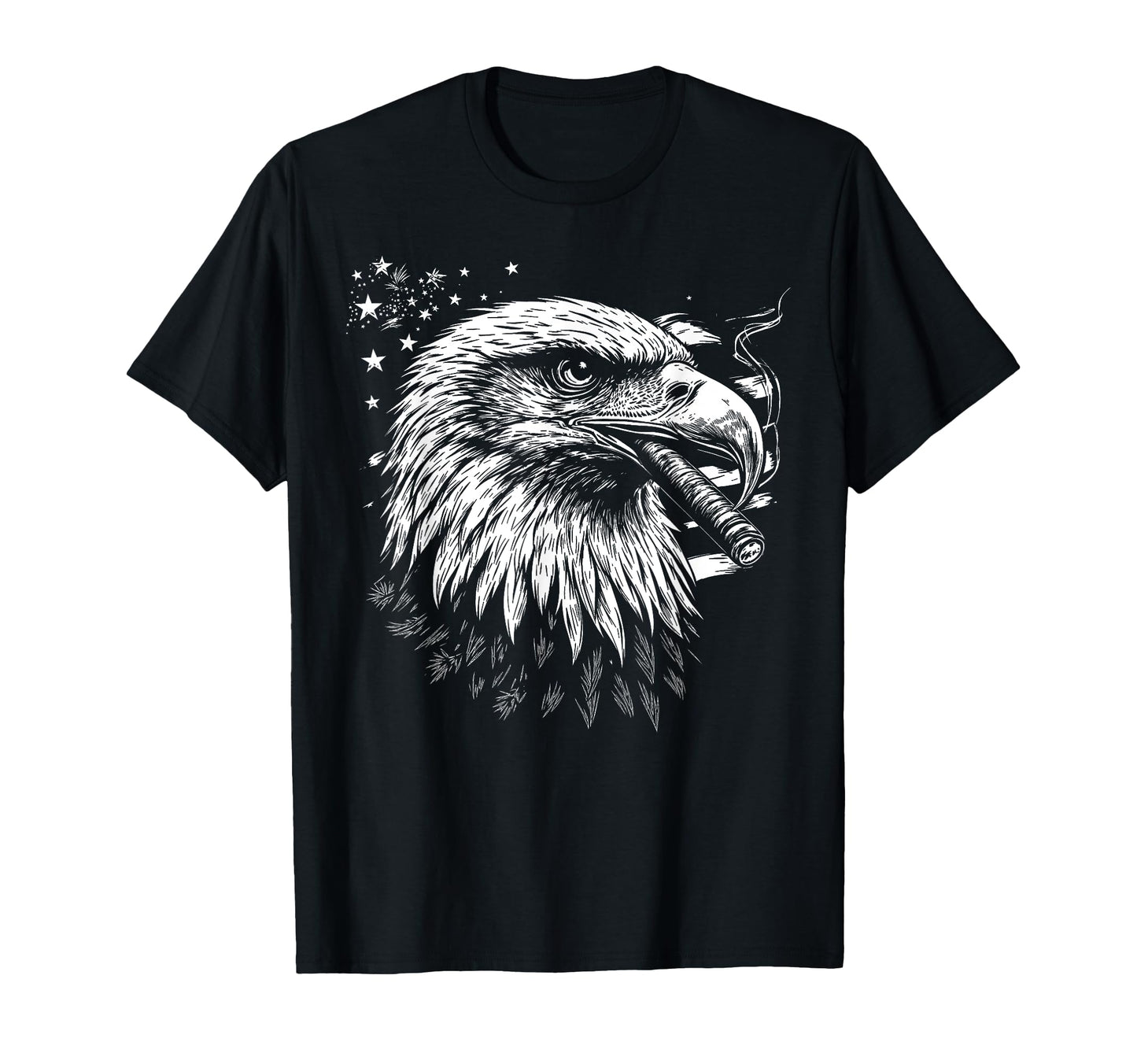 Eagle Patriotic 4Th July Motorcycle T-Shirt - Graphic Print for Adults - T-Shirt, Sweatshirt, Hoodie