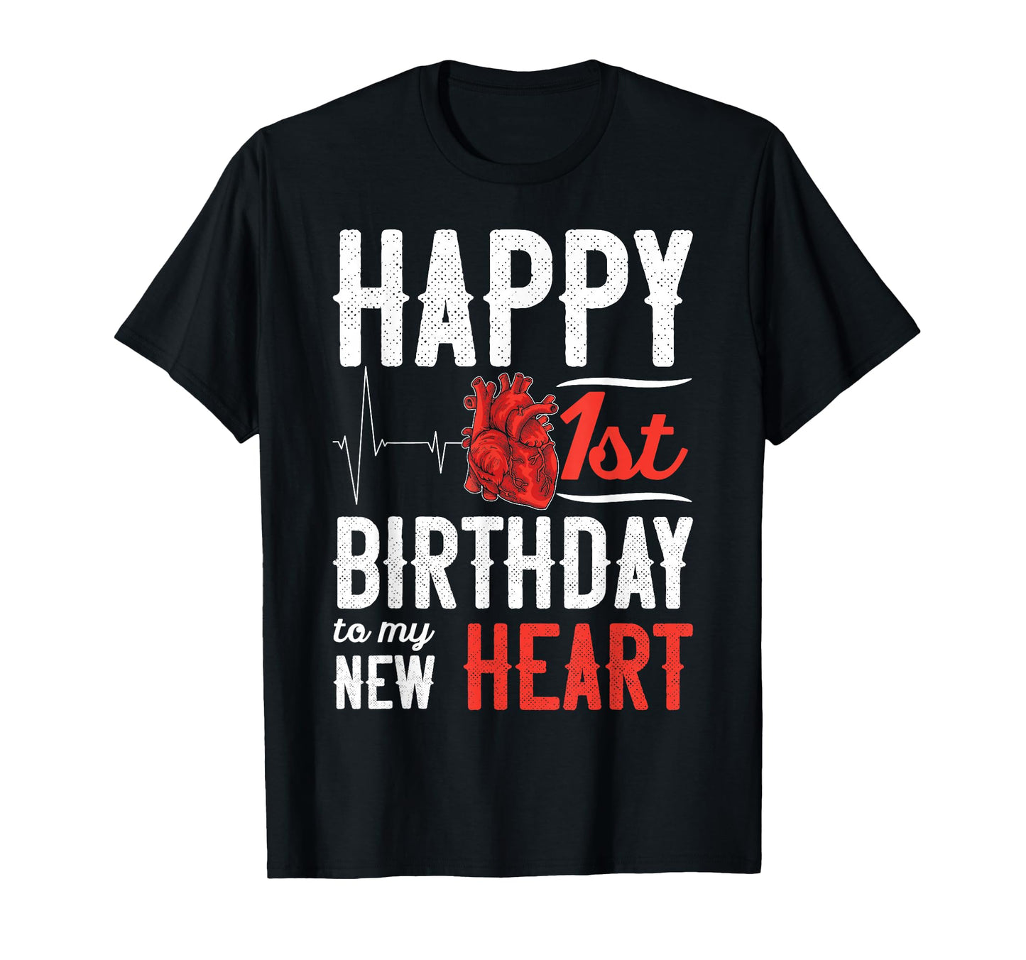 Heart Transplant Recovery Anniversary T-Shirt - Trendy Graphic for Adults - T-Shirt, Sweatshirt, Hoodie