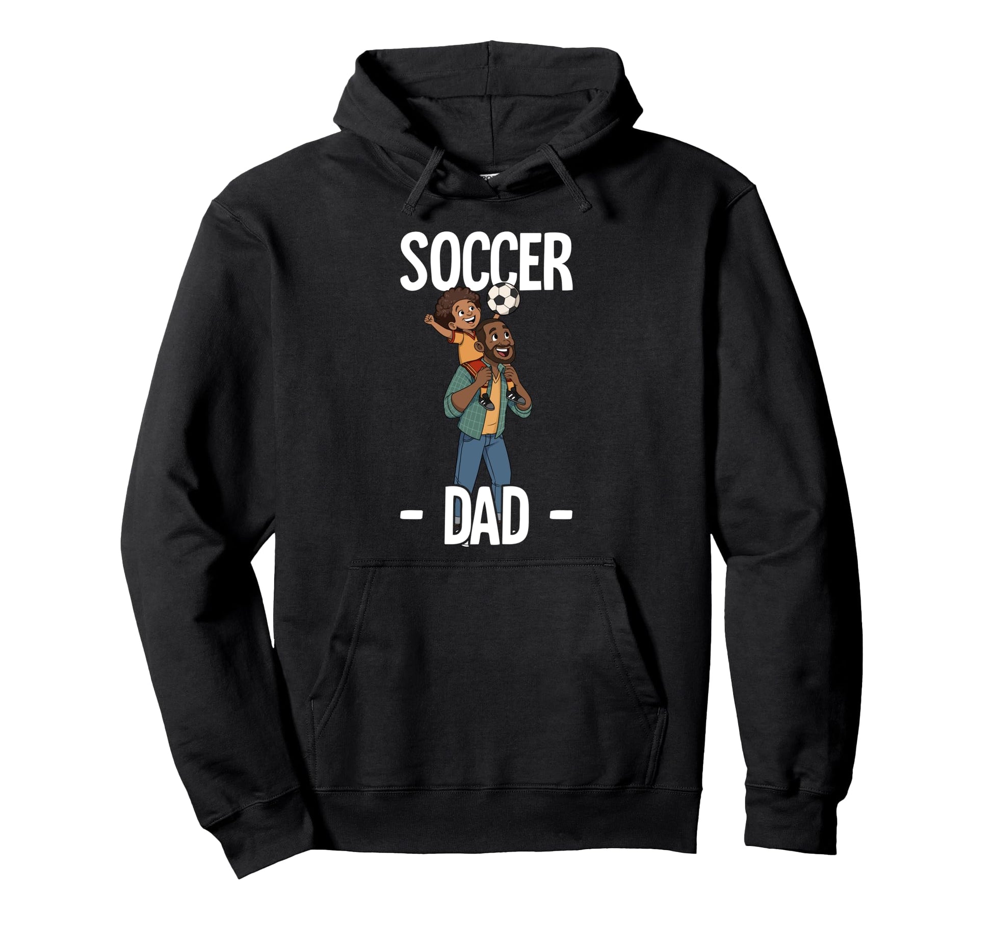 Soccer Dad Hoodie - Minimalist Print Men Women - T-Shirt, Sweatshirt, Hoodie