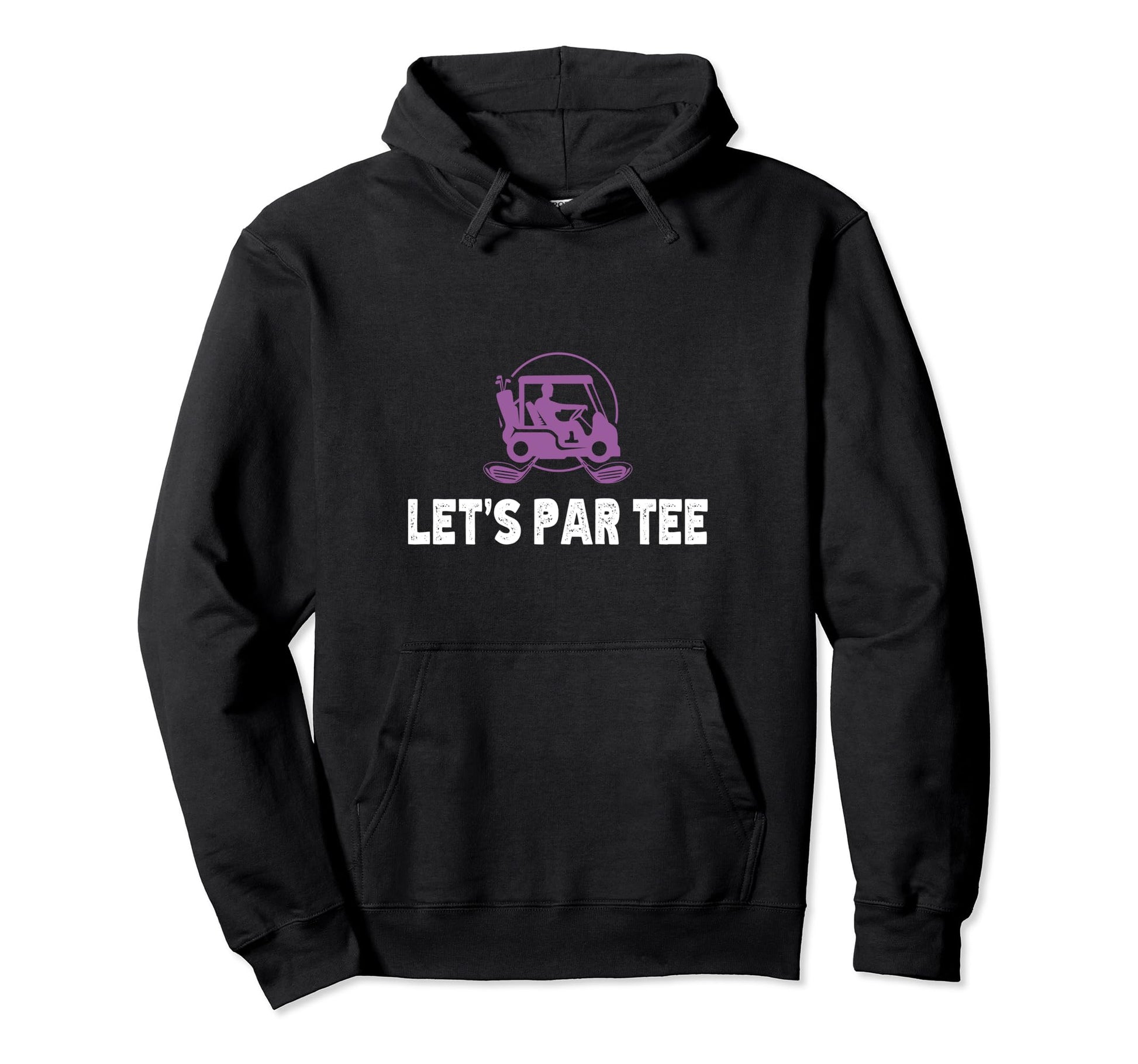 Lets Par Funny Golf Players Hoodie - Minimalist Print Men Women - T-Shirt, Sweatshirt, Hoodie