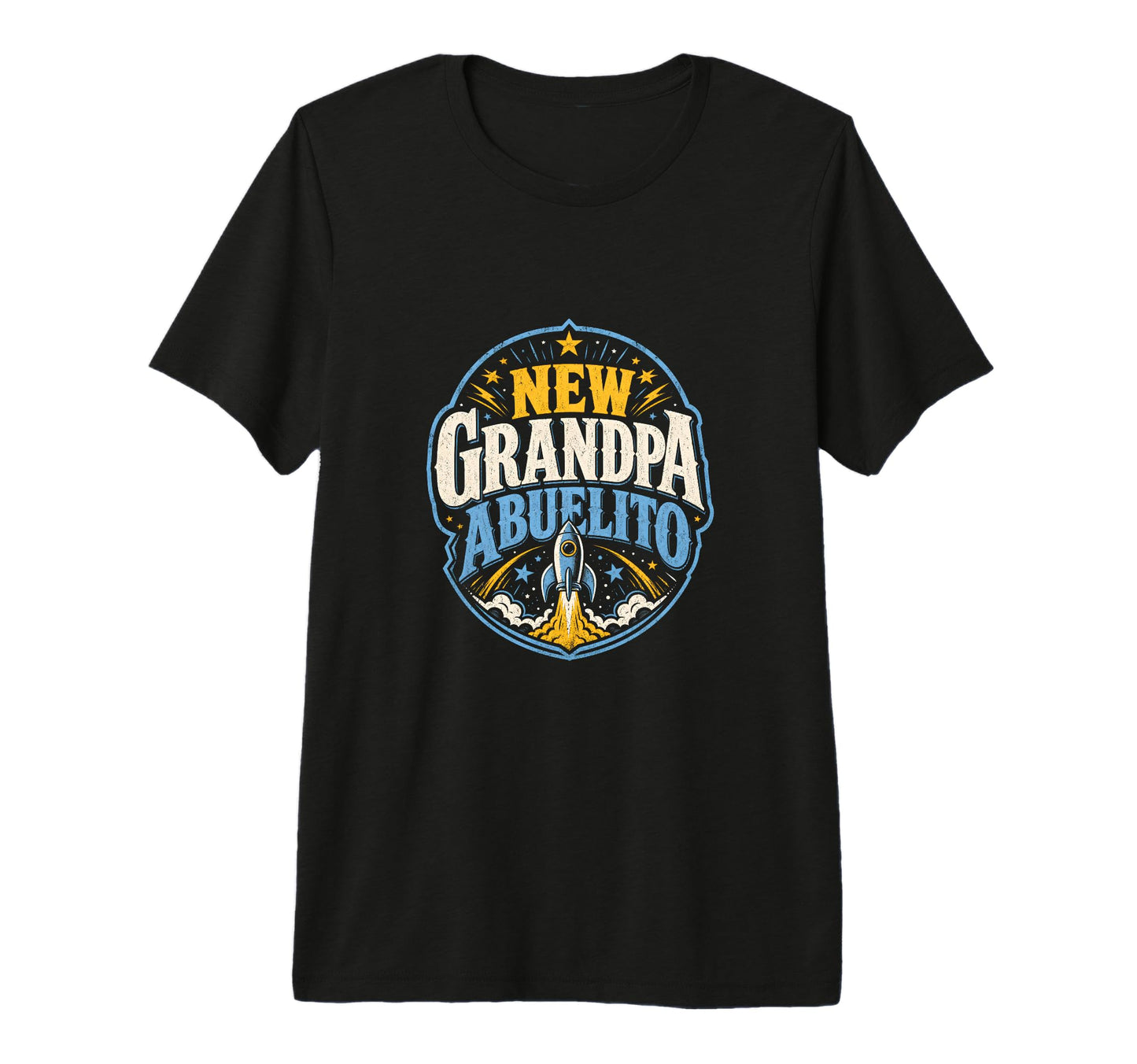 New Grandpa Abuelito Promoted To T-Shirt - Aesthetic Graphic Men Women - T-Shirt, Sweatshirt, Hoodie
