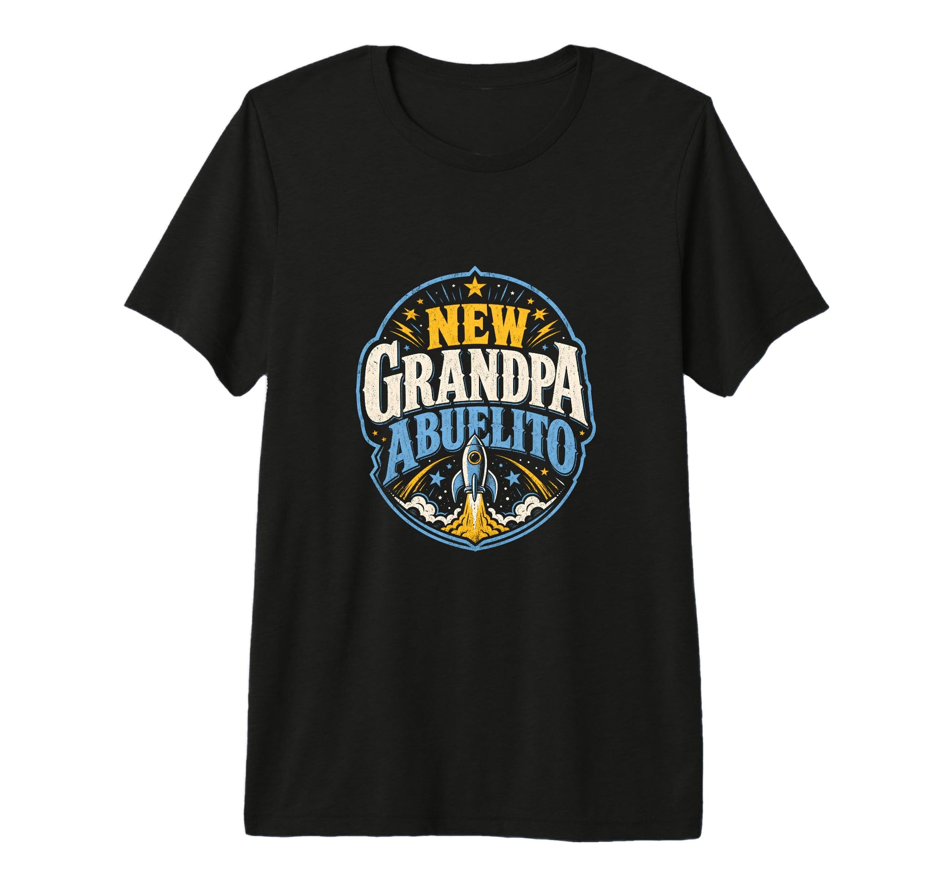 New Grandpa Abuelito Promoted To T-Shirt - Aesthetic Graphic Men Women - T-Shirt, Sweatshirt, Hoodie