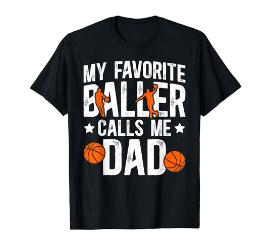 Basketball Dad Proud Basketball T-Shirt - Custom Art Print Men Women - T-Shirt, Sweatshirt, Hoodie