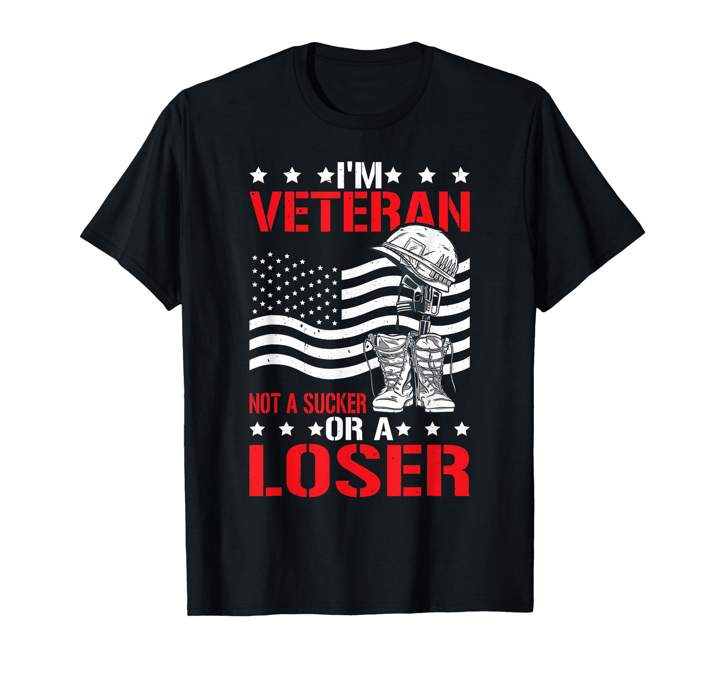 Veteran Military Soldier Us Flag Dad T-Shirt - Unique Graphic for Adults - T-Shirt, Sweatshirt, Hoodie