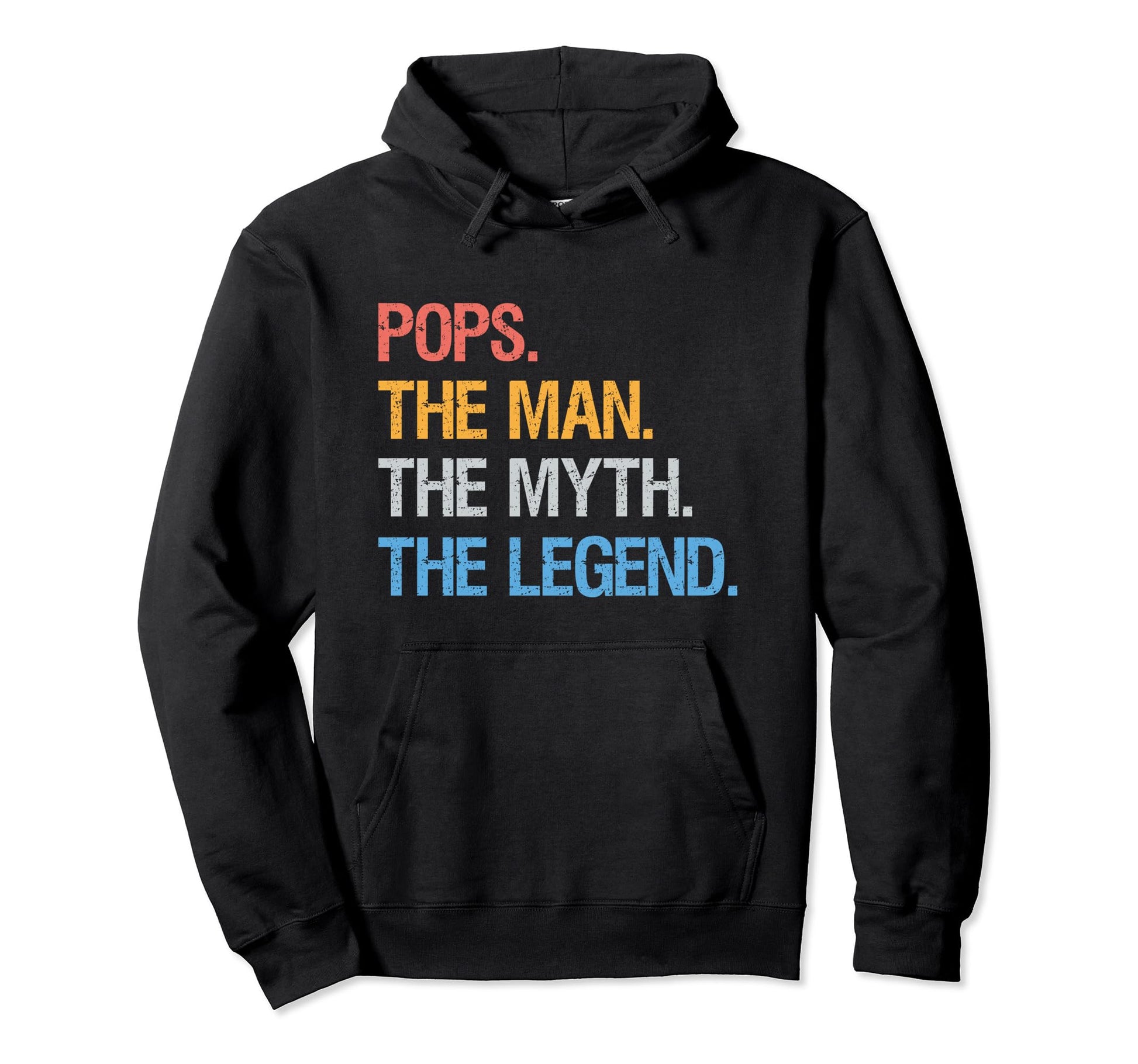 Funny Dad Grandpa Pops Fathers Day Hoodie - Custom Art Print for Adults - T-Shirt, Sweatshirt, Hoodie