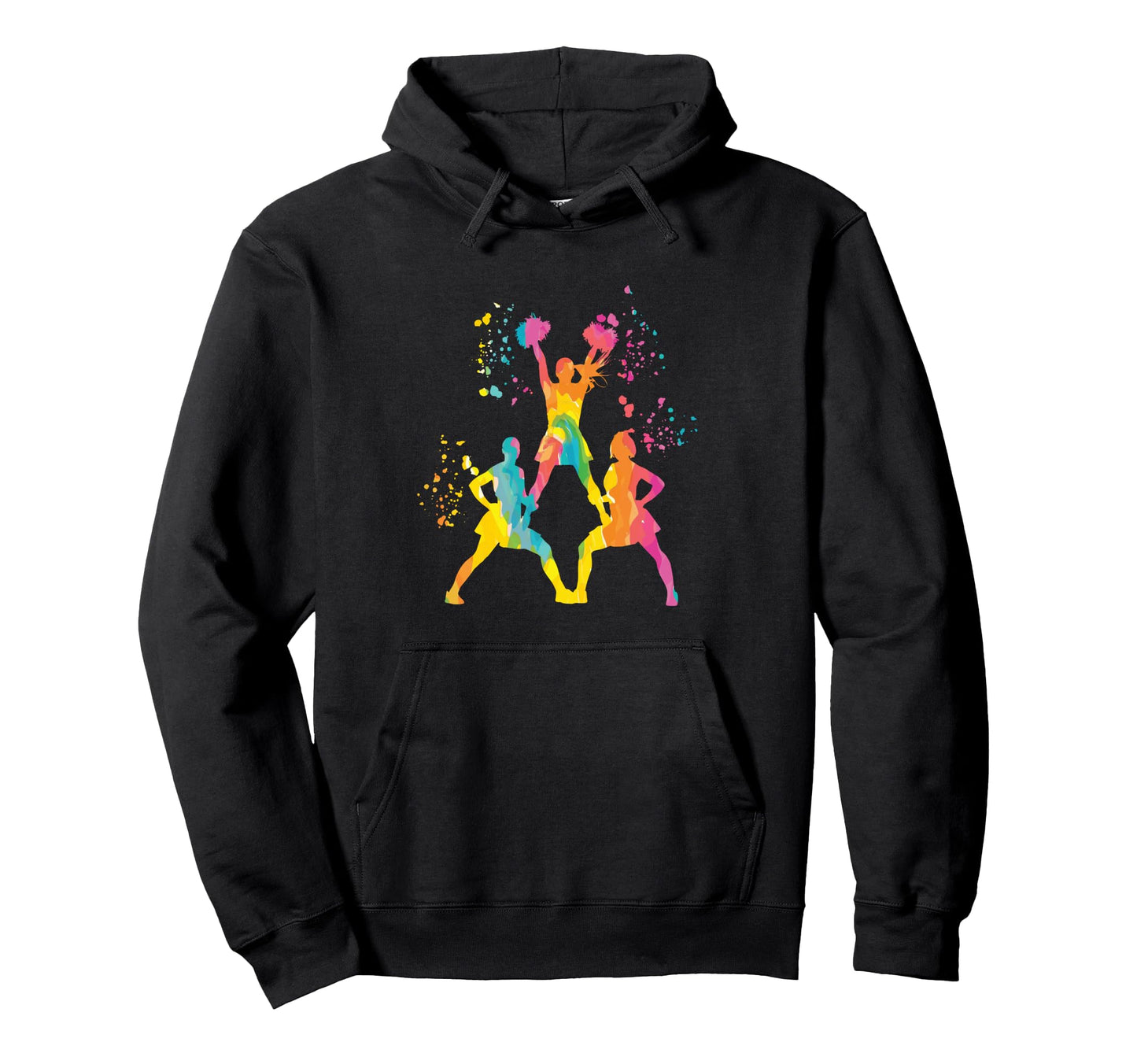 Cheerleader Team Cheer Mom Love Hoodie - Fun Novelty Design Men Women - T-Shirt, Sweatshirt, Hoodie
