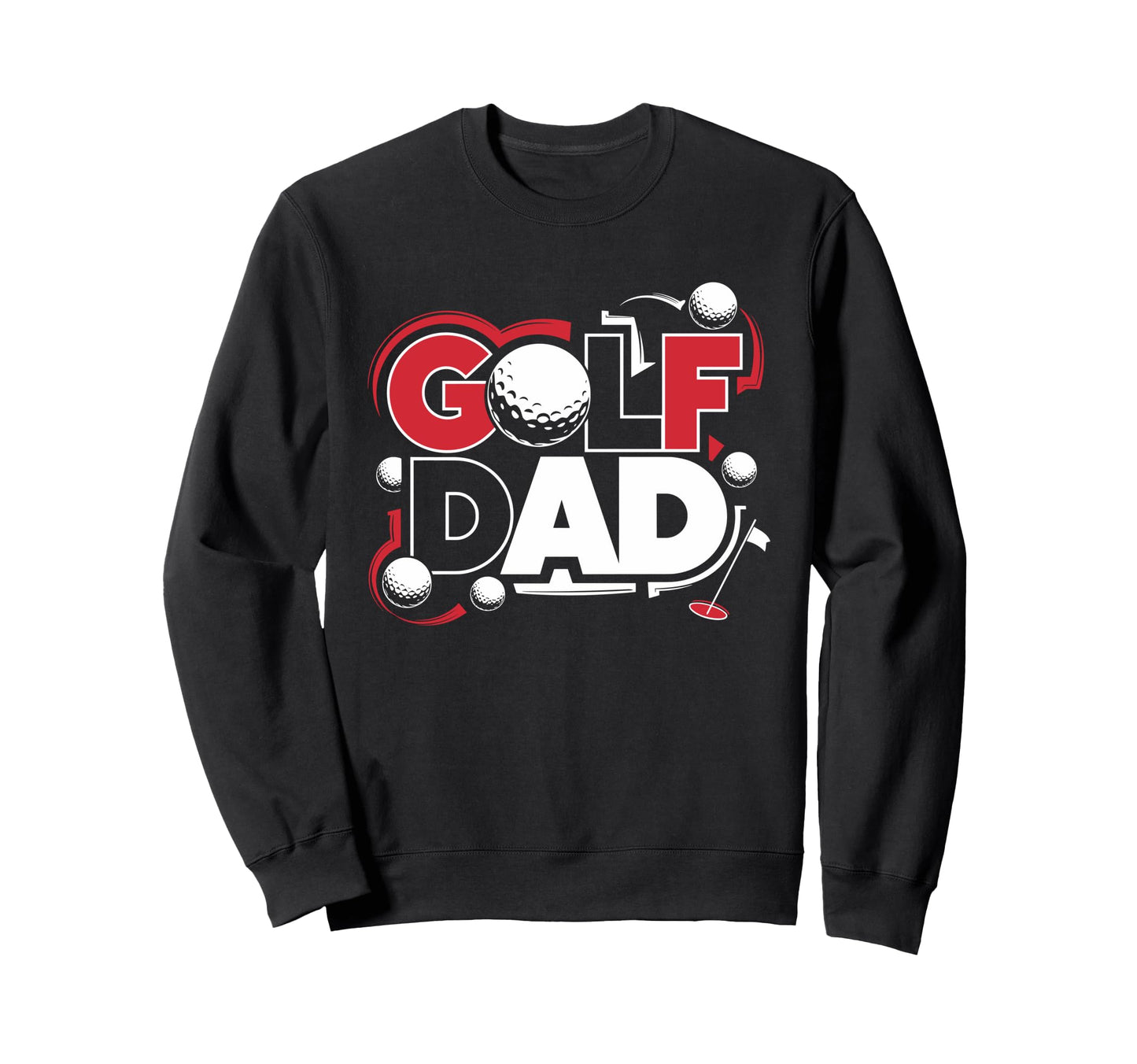 Golfer Dad Golf Dad Golf Player Sweatshirt - Aesthetic Graphic Men Women - T-Shirt, Sweatshirt, Hoodie