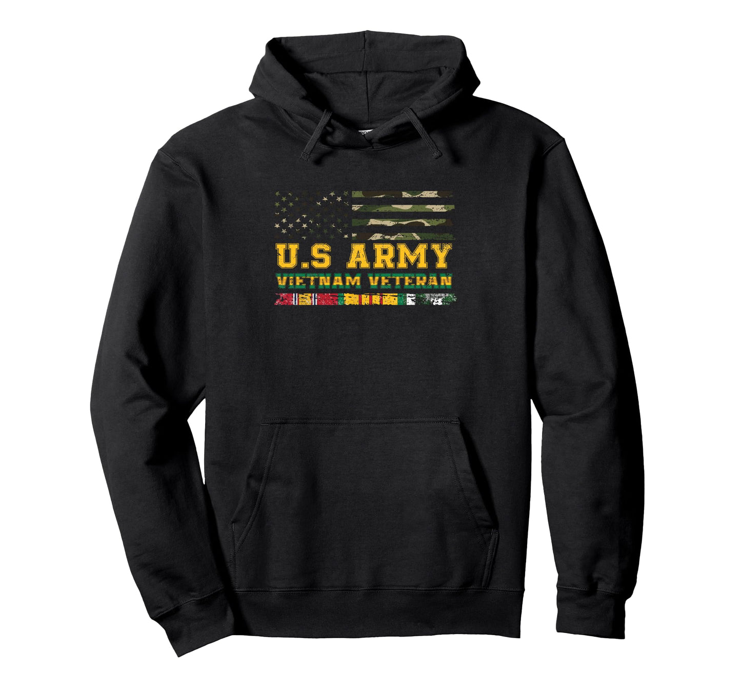 Vietnam Veteran Patriotic Veterans Day Hoodie - Custom Art Print Unisex - T-Shirt, Sweatshirt, Hoodie