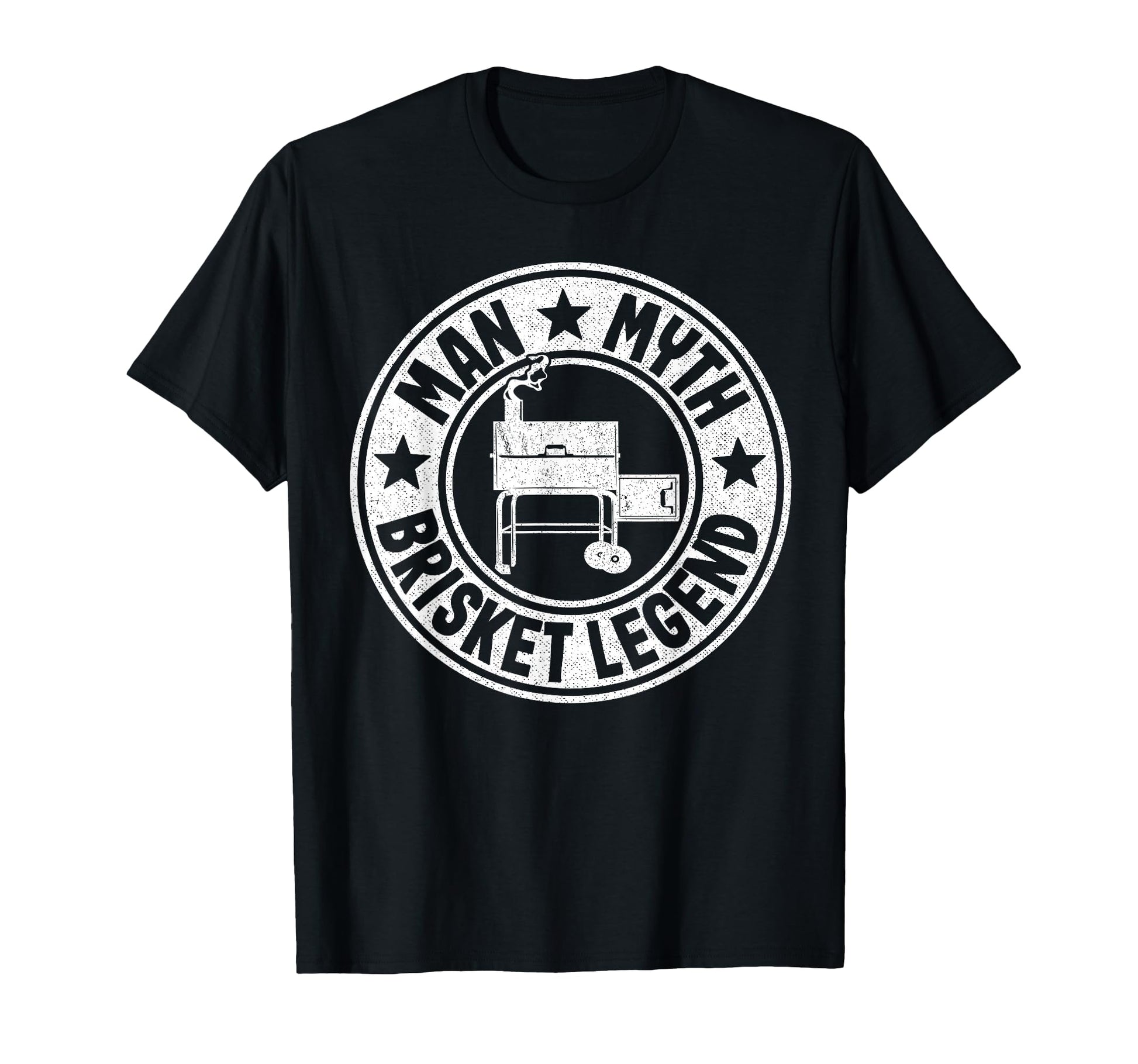 Myth Brisket Legend Dad Barbecue T-Shirt - Minimalist Print Unisex - T-Shirt, Sweatshirt, Hoodie
