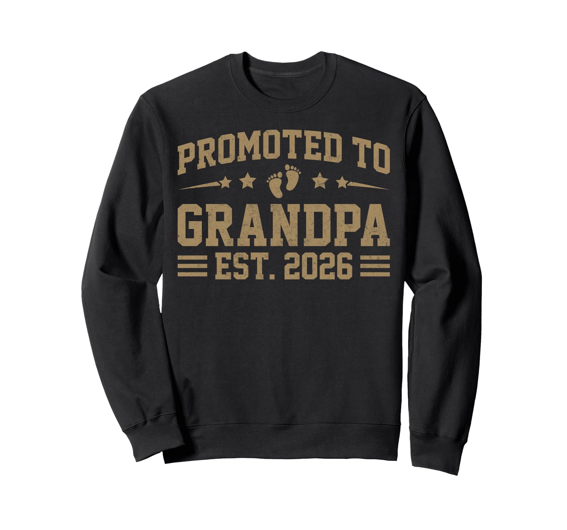 Promoted To Grandpa Est 2026 Soon To Sweatshirt - Minimalist Print Unisex - T-Shirt, Sweatshirt, Hoodie