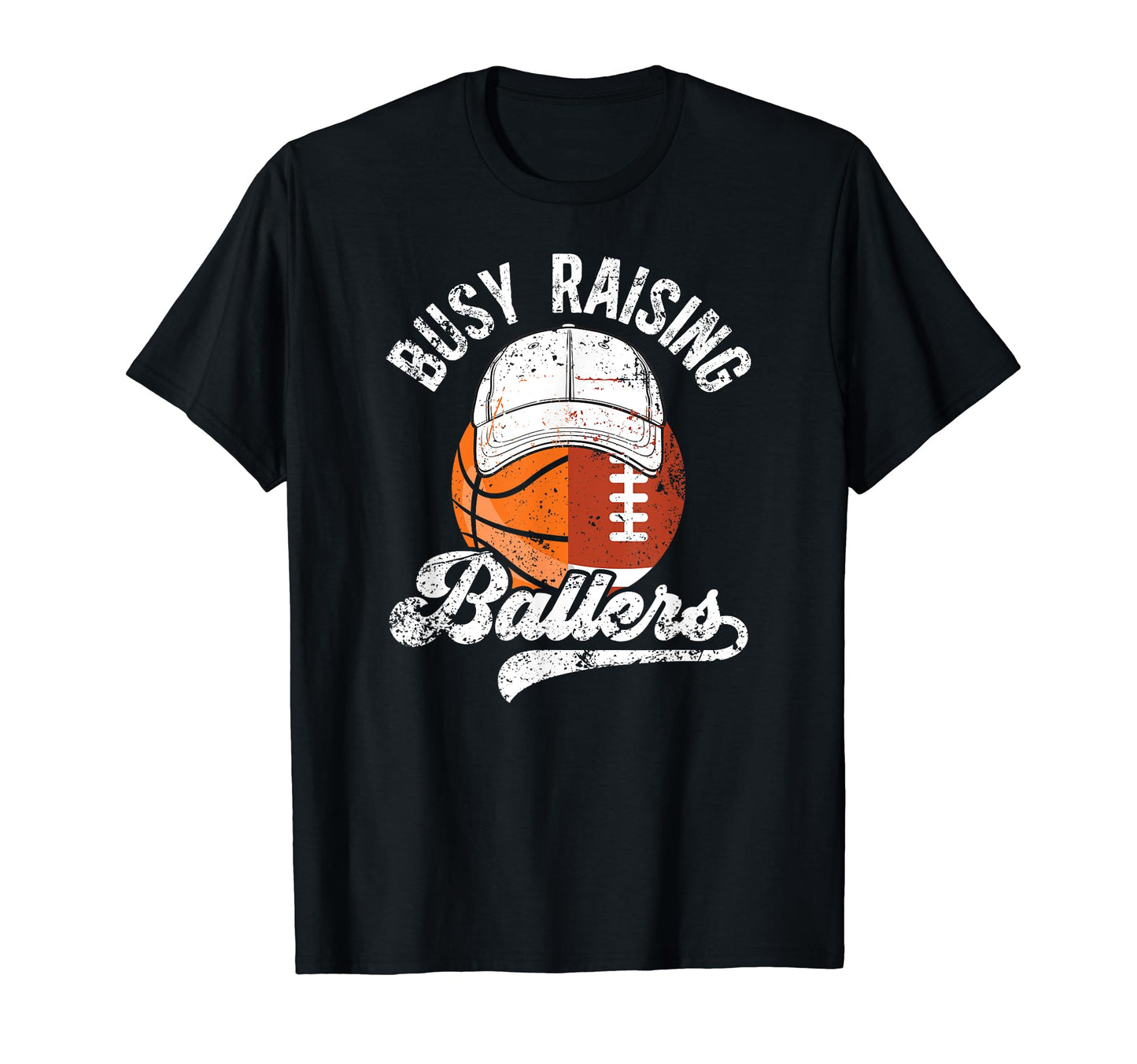 Busy Raising Ballers Basketball T-Shirt - Aesthetic Graphic Unisex - T-Shirt, Sweatshirt, Hoodie