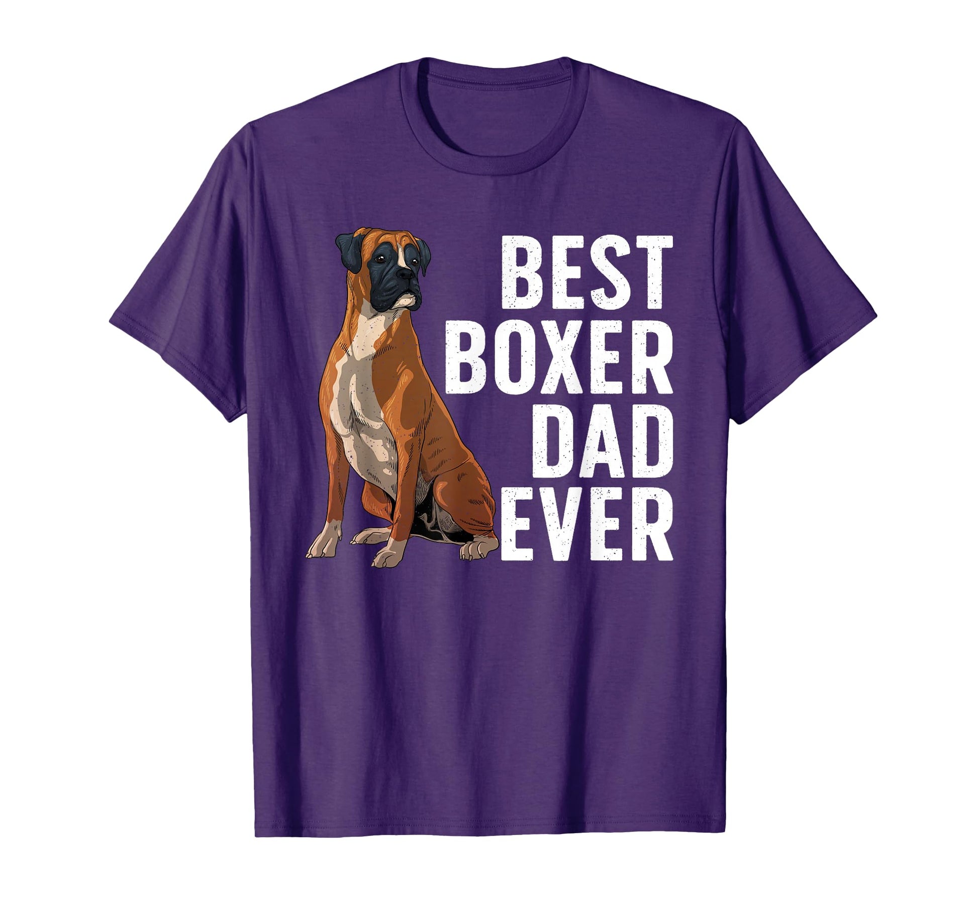 Best Boxer Dog Dad Pet Animal Boxer T-Shirt - Aesthetic Graphic Men Women - T-Shirt, Sweatshirt, Hoodie