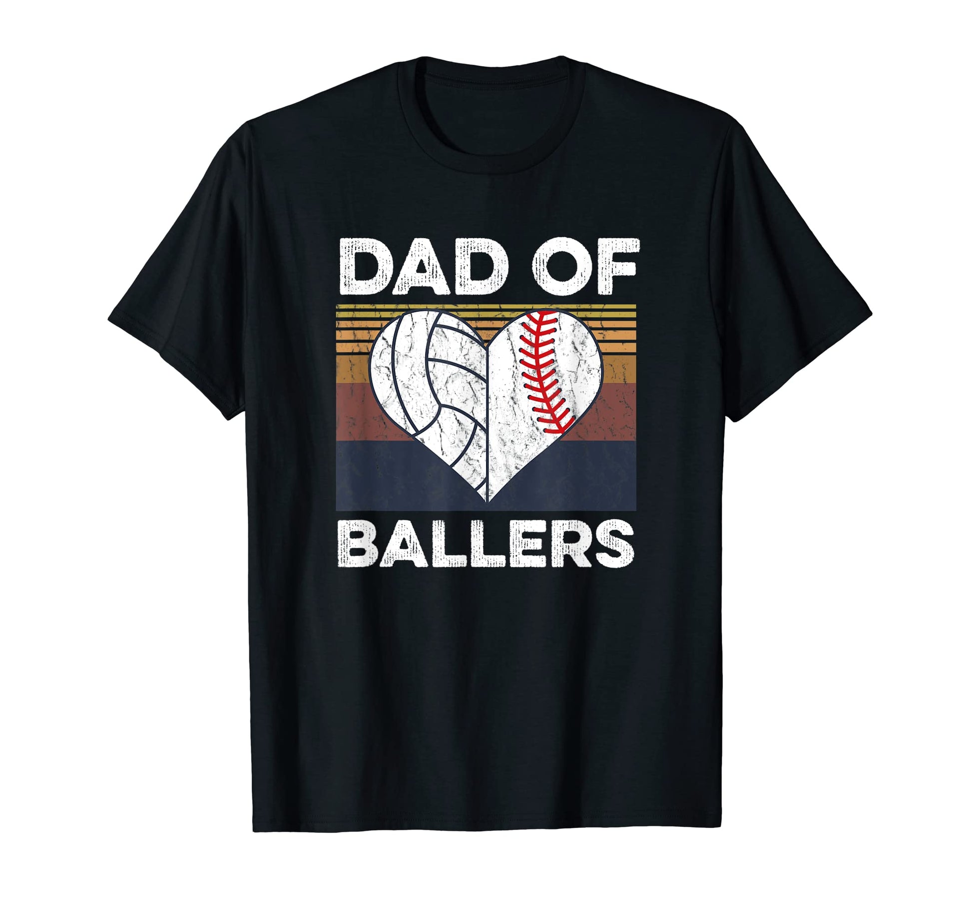 Mens Dad Ballers Dad Ballers T-Shirt - Aesthetic Graphic Men Women - T-Shirt, Sweatshirt, Hoodie