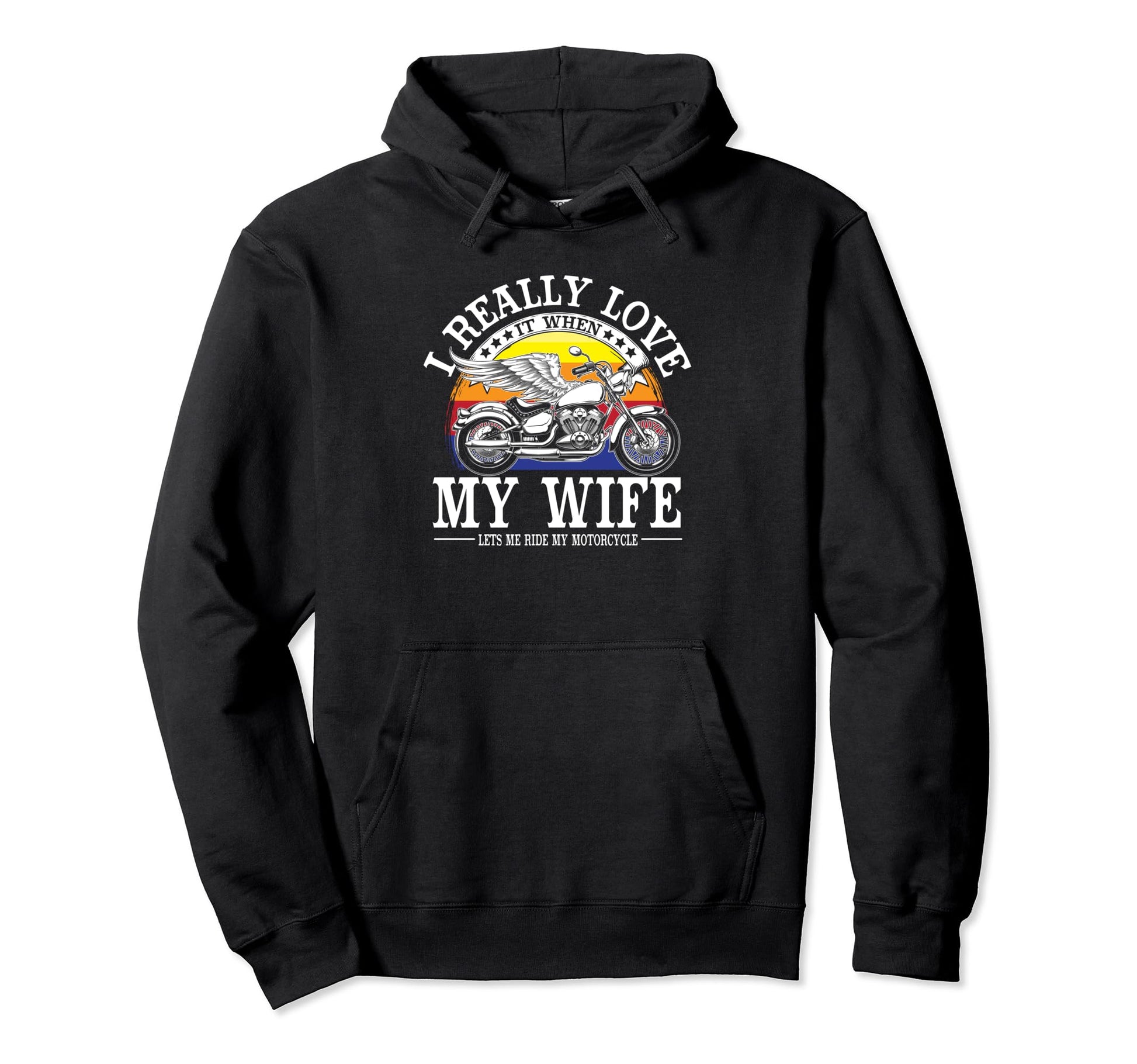 Funny Biker Motorcycle Rider Mechanic Hoodie - Novelty Apparel Men Women - T-Shirt, Sweatshirt, Hoodie