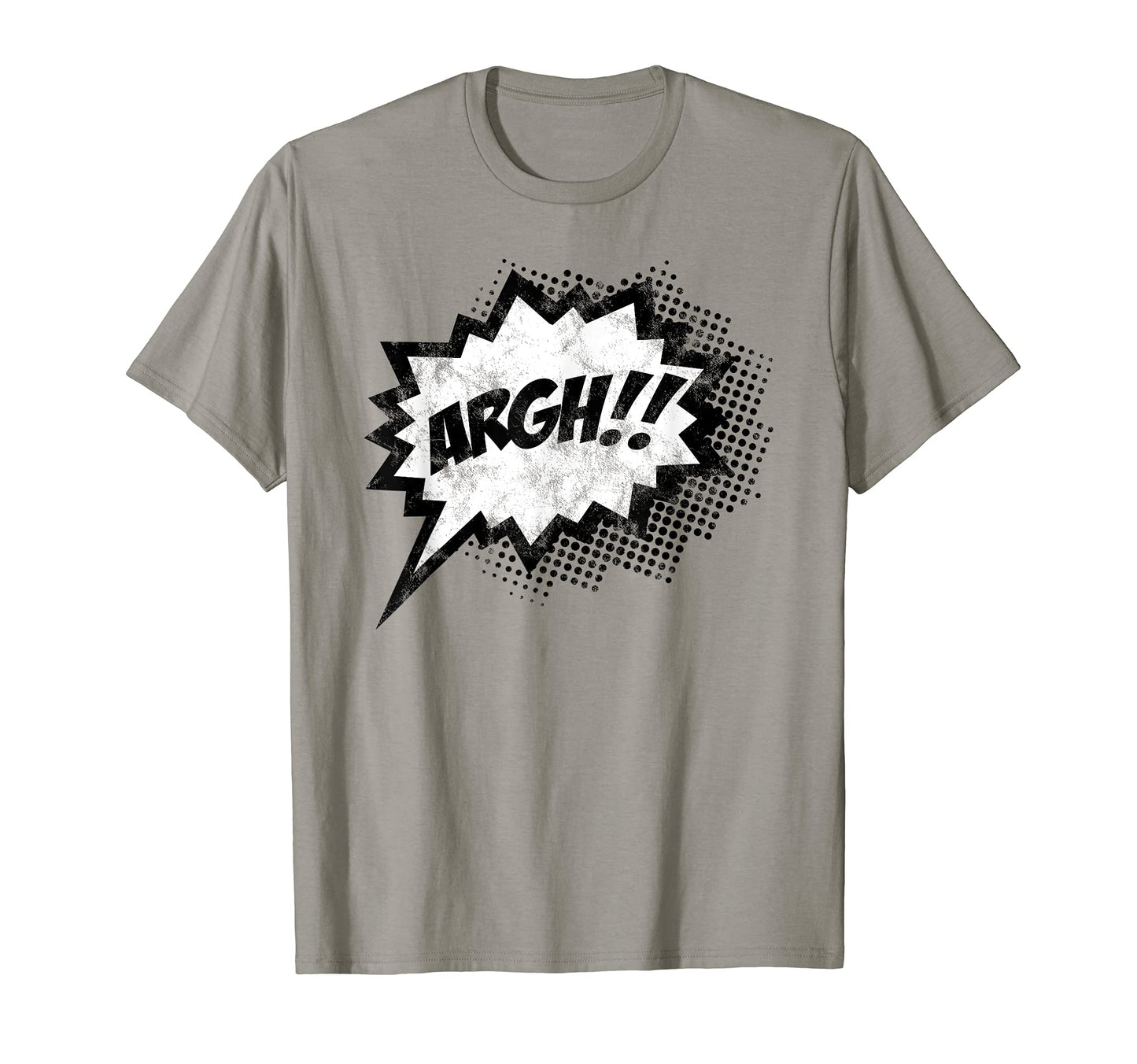 Comic Speech Bubble Curses Argh Funny T-Shirt - Graphic Print for Adults - T-Shirt, Sweatshirt, Hoodie