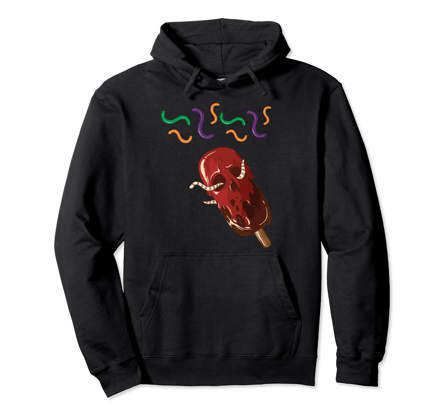 Ice Cream Funny Halloween Yummy Ice Pop Hoodie - Novelty Apparel Unisex - T-Shirt, Sweatshirt, Hoodie
