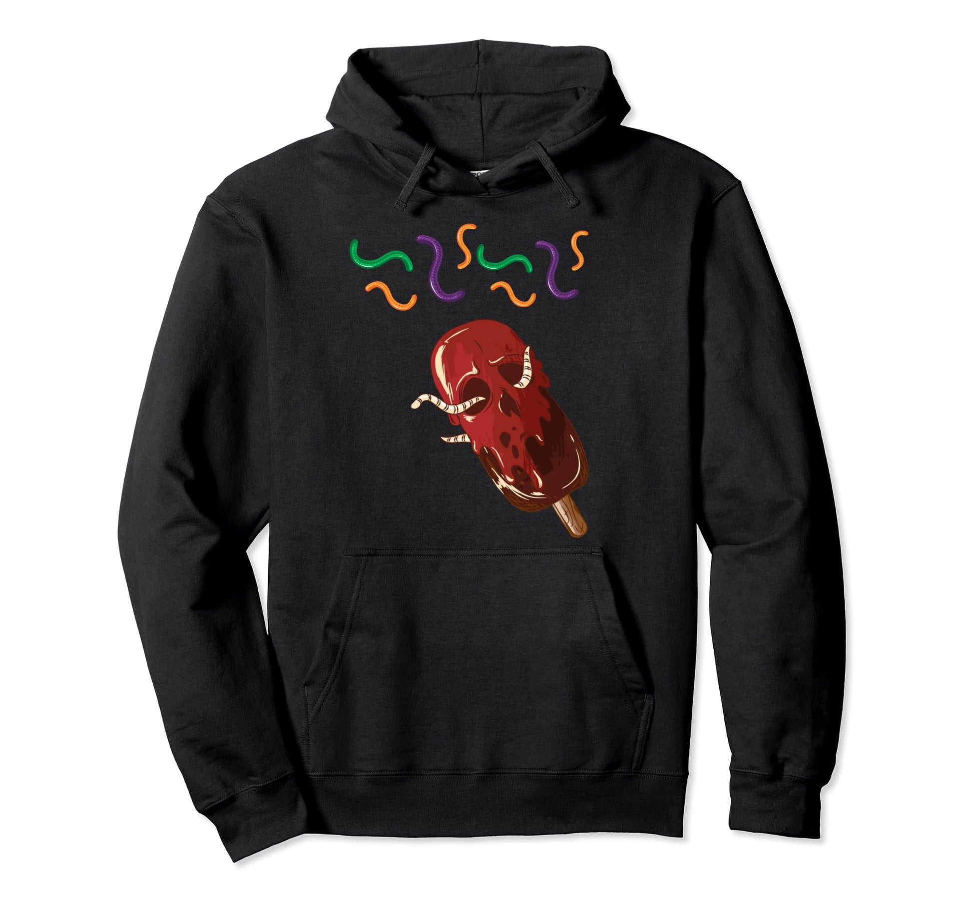 Ice Cream Funny Halloween Yummy Ice Pop Hoodie - Novelty Apparel Unisex - T-Shirt, Sweatshirt, Hoodie