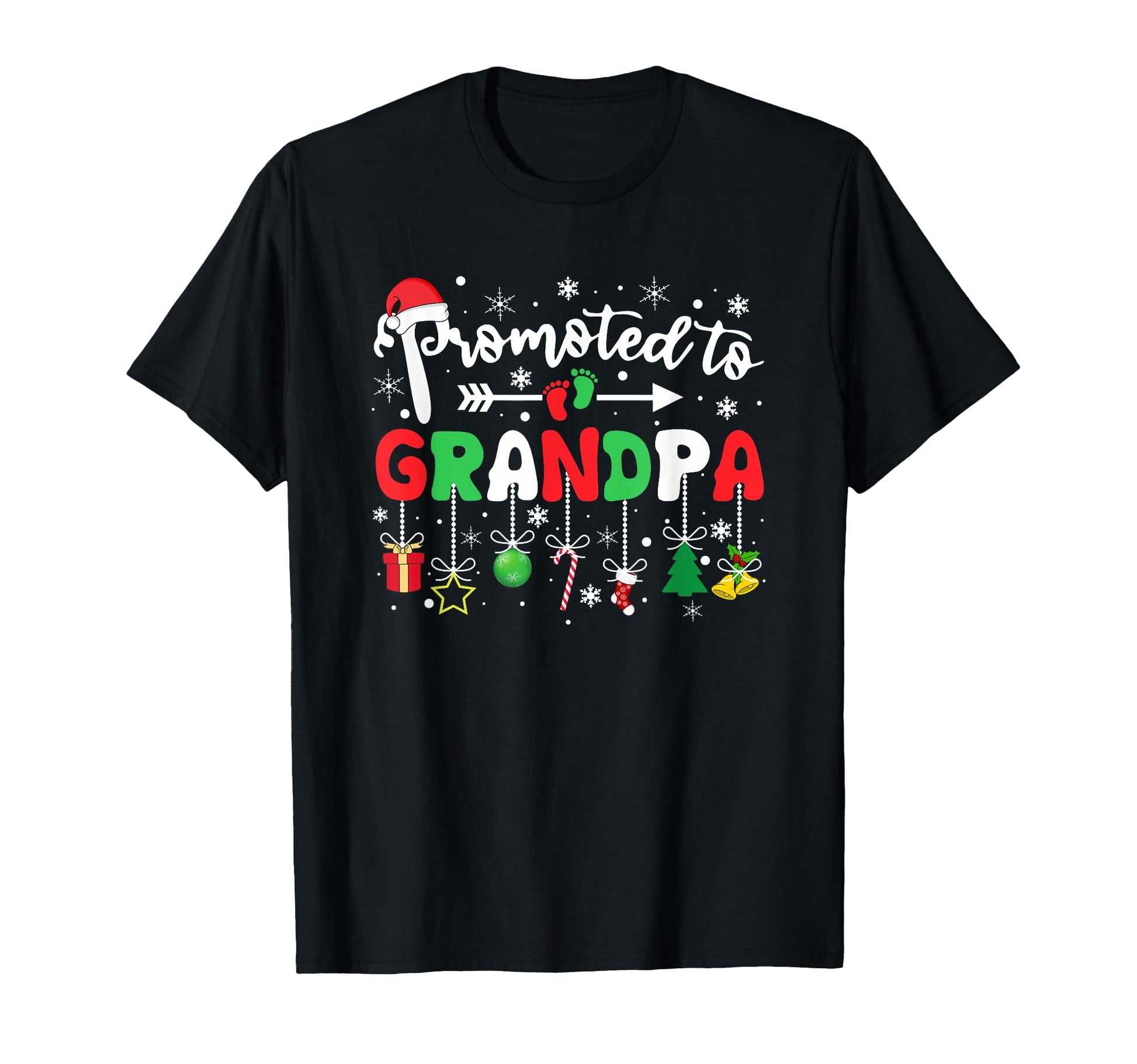 Promoted To Grandpa Pregnancy Announcement T-Shirt - Novelty Apparel Unisex - T-Shirt, Sweatshirt, Hoodie