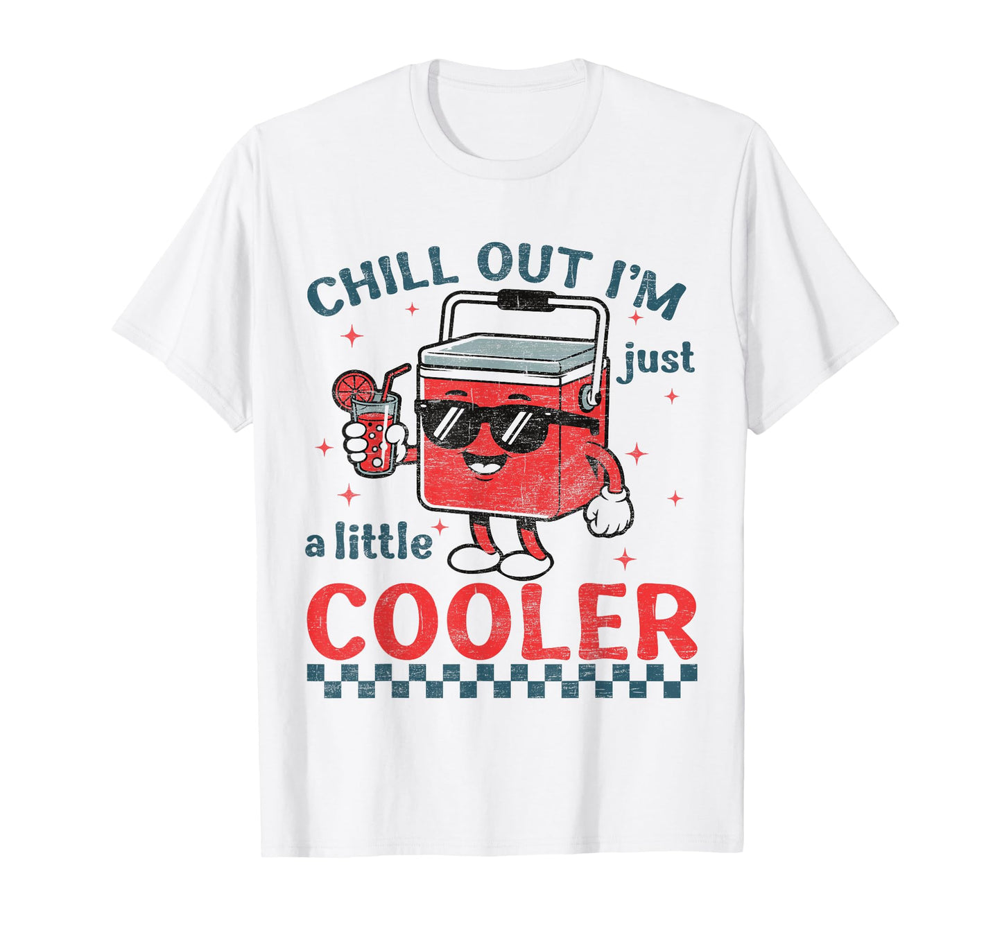 Funny Chil Little Cooler Camping Dad T-Shirt - Custom Art Print Men Women - T-Shirt, Sweatshirt, Hoodie