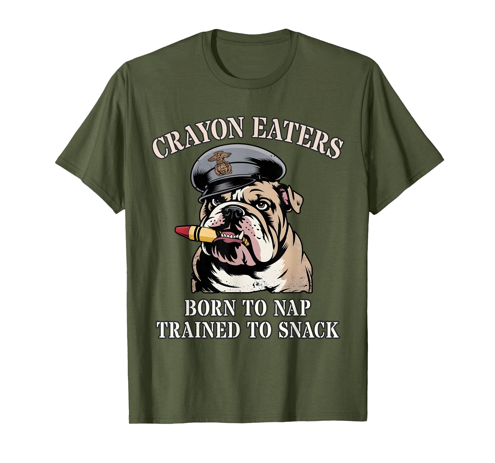 Funny Crayon Eaters Born To Nap Snack T-Shirt - Graphic Print for Adults - T-Shirt, Sweatshirt, Hoodie