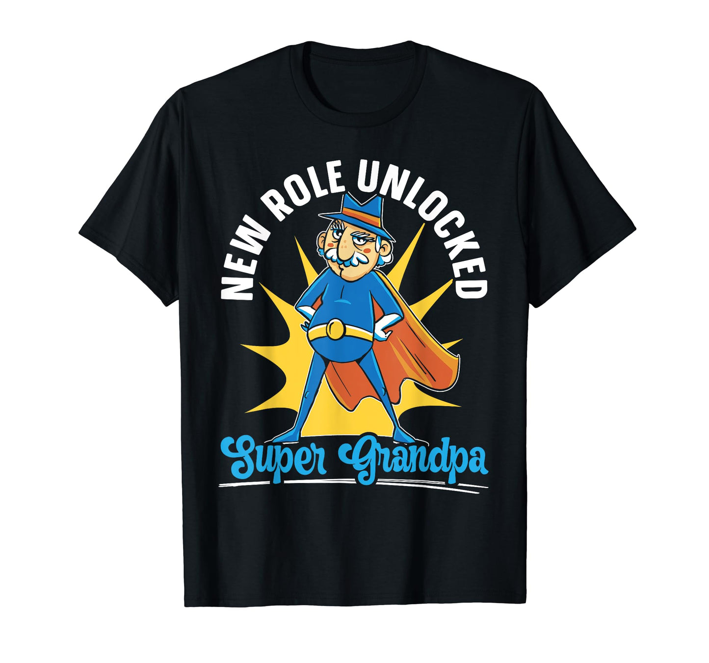 Promoted To Grandpa Gramps Grandfather T-Shirt - Unique Graphic Men Women - T-Shirt, Sweatshirt, Hoodie