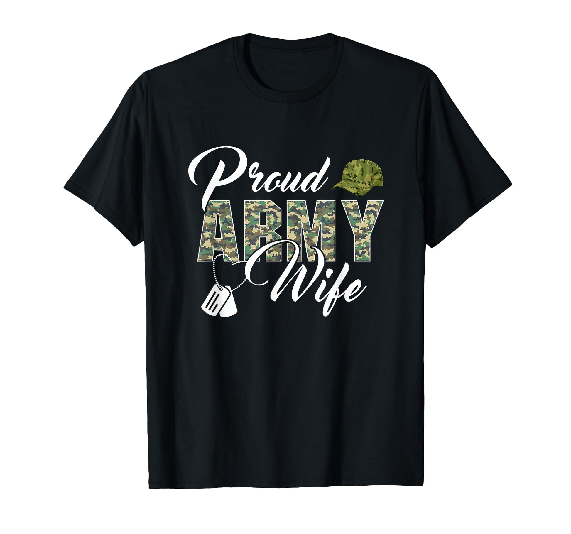 Proud Army Wife Awesome Army Soldiers T-Shirt - Minimalist Print Unisex - T-Shirt, Sweatshirt, Hoodie