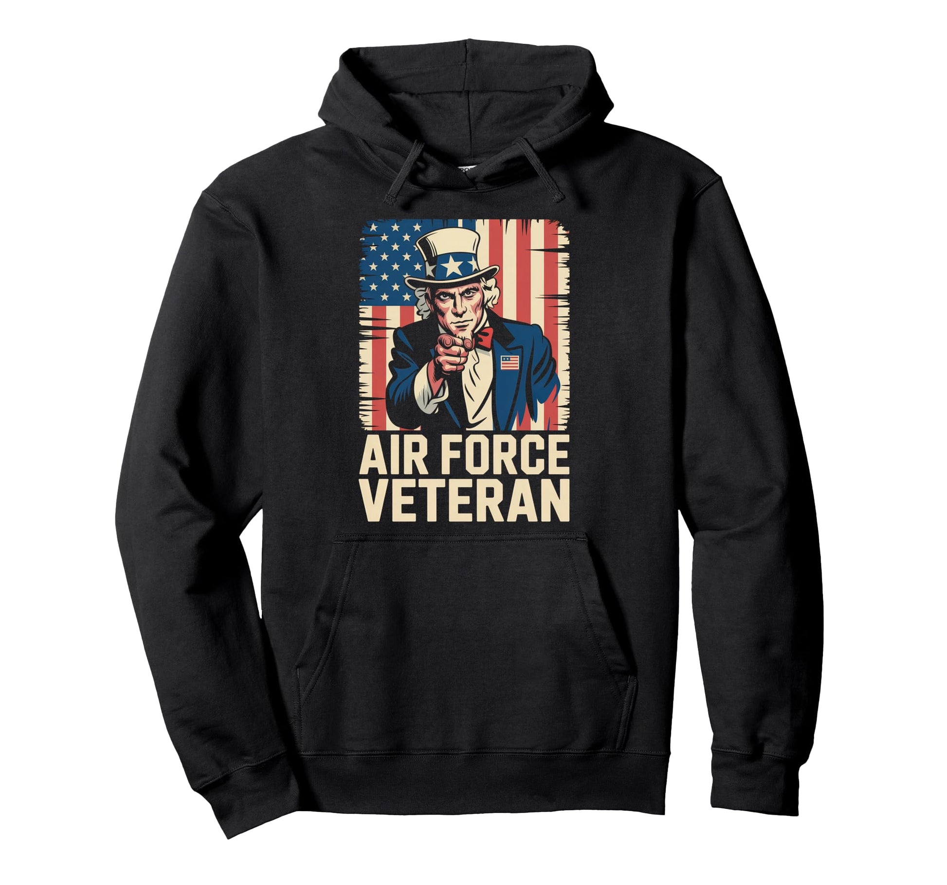 Air Force Veteran Us American Flag Dad Hoodie - Graphic Print for Adults - T-Shirt, Sweatshirt, Hoodie