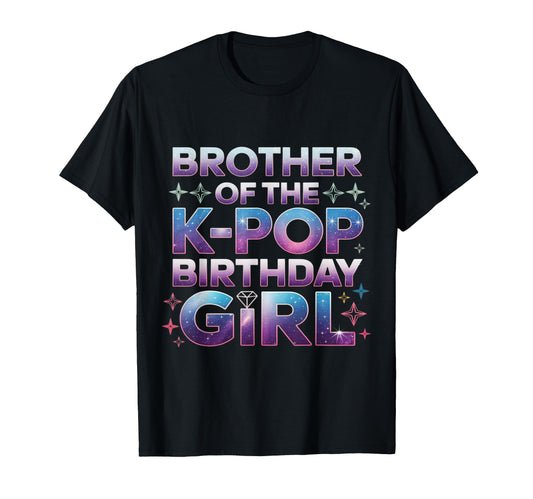 Brother K Pop Birthday K Pop Birthday T-Shirt - Custom Art Print for Adults - T-Shirt, Sweatshirt, Hoodie