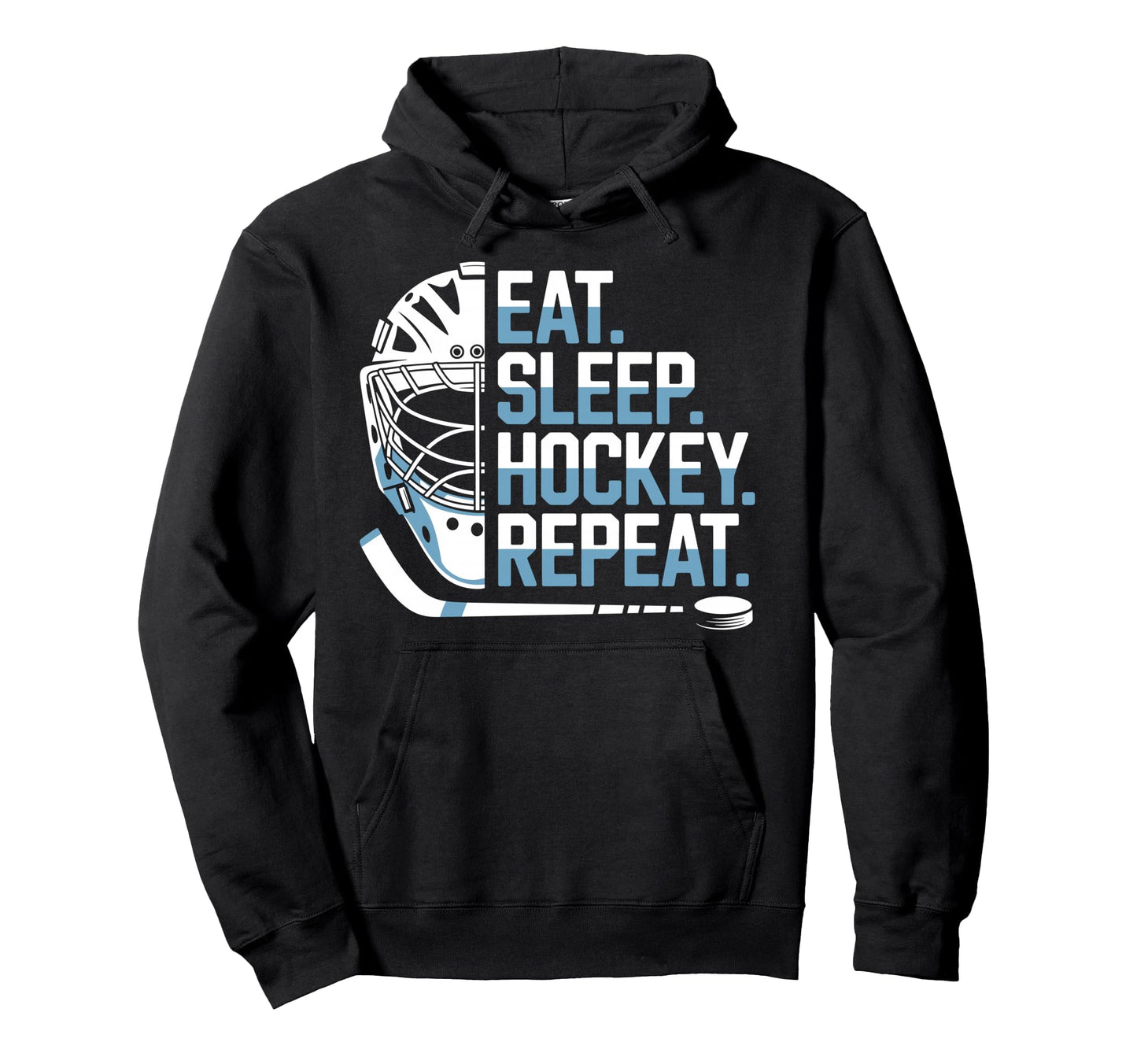 Funny Ice Hockey Ice Hockey Player Hoodie - Graphic Print for Adults - T-Shirt, Sweatshirt, Hoodie