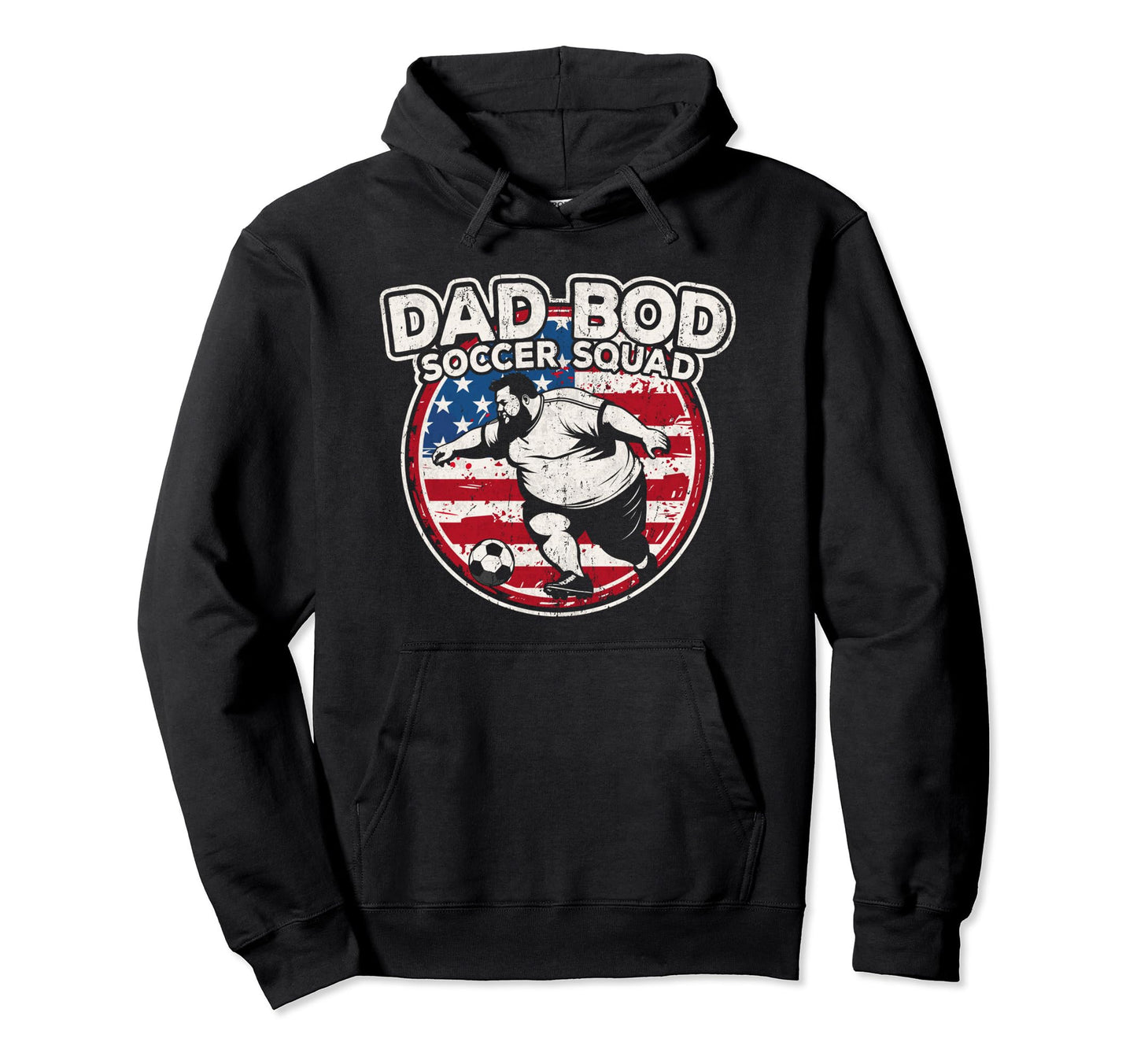 Dad Bod Soccer Squad Soccer Dad Us Hoodie - Custom Art Print Men Women - T-Shirt, Sweatshirt, Hoodie