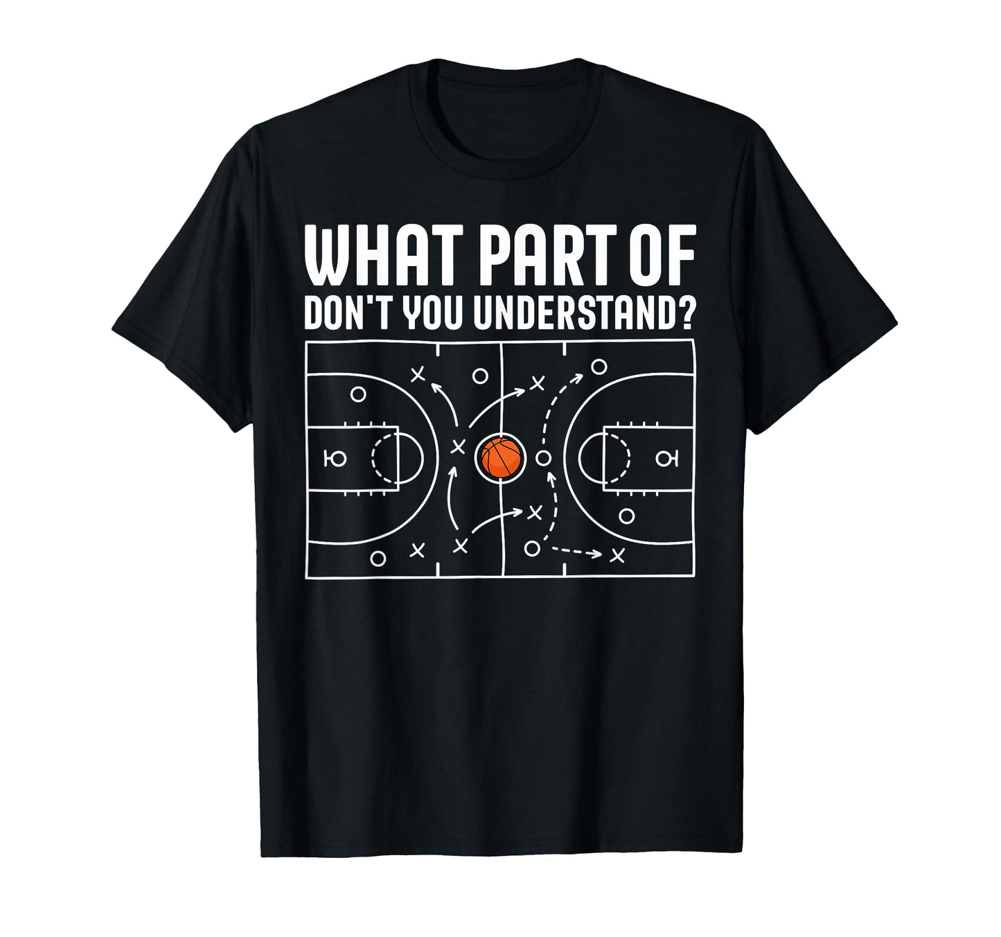 What Part Basketball Dont You Understand T-Shirt - Minimalist Print Unisex - T-Shirt, Sweatshirt, Hoodie