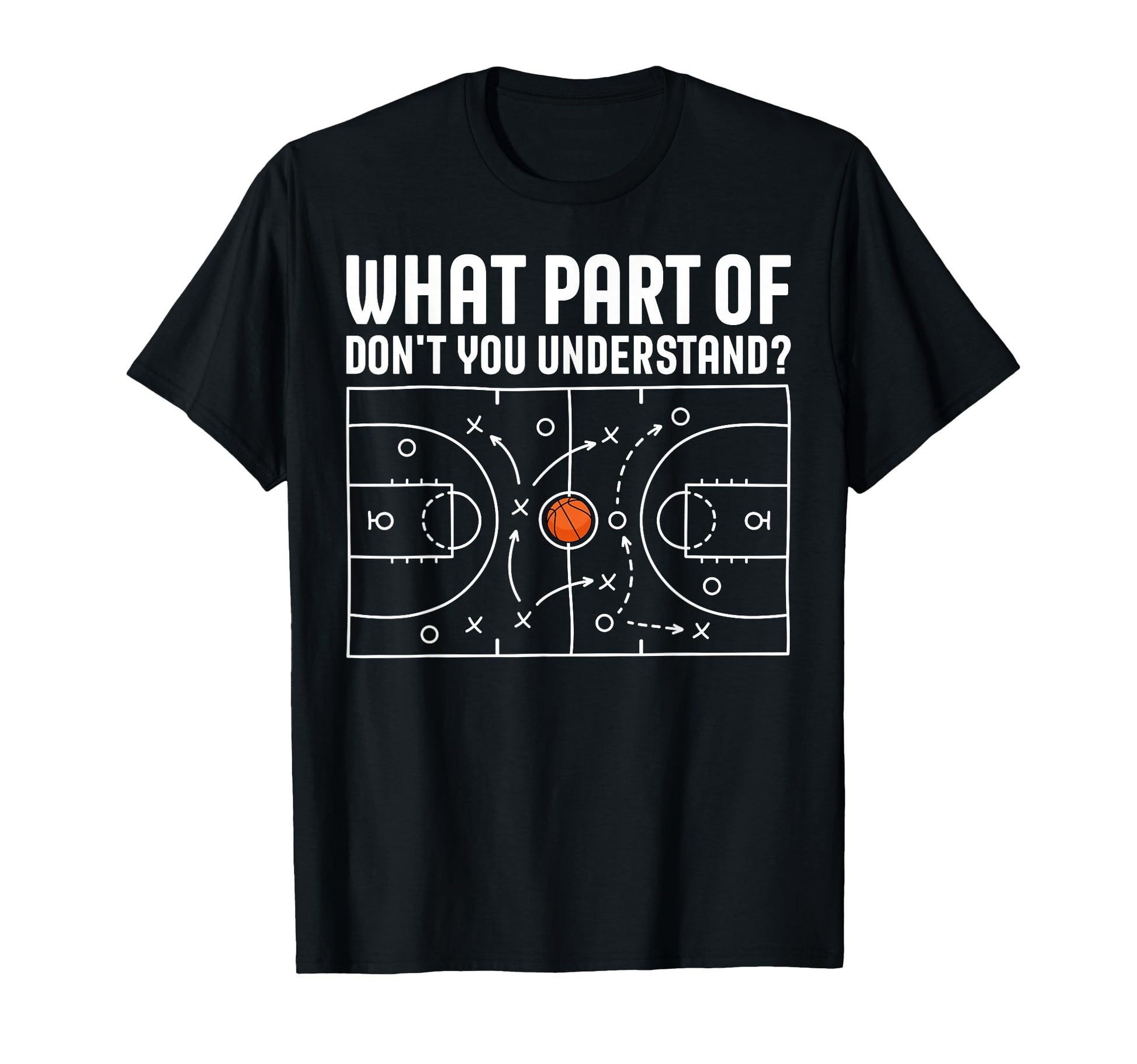 What Part Basketball Dont You Understand T-Shirt - Minimalist Print Unisex - T-Shirt, Sweatshirt, Hoodie