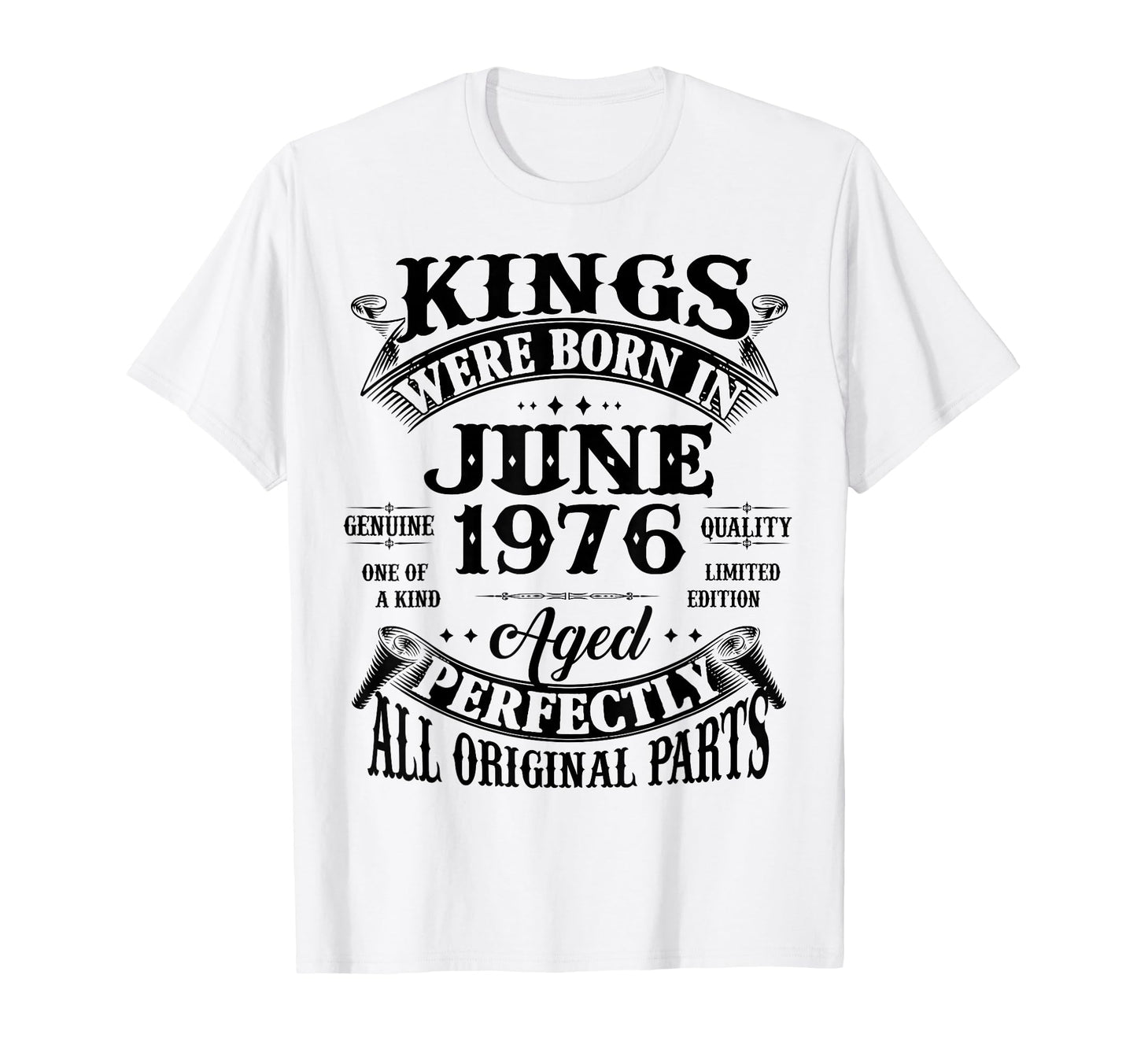 50Th Birthday Gift Kings Born June T-Shirt - Custom Art Print Men Women - T-Shirt, Sweatshirt, Hoodie