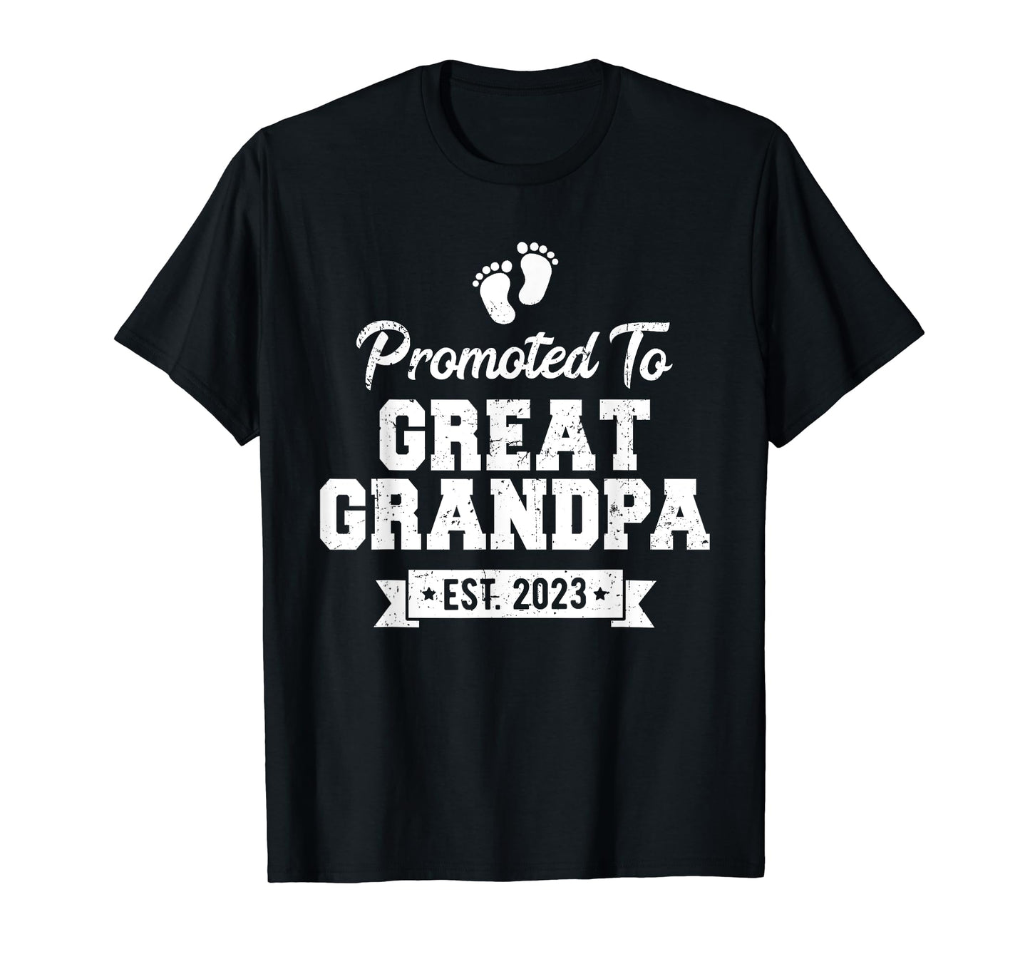 Soon To Be Great Grandfather Promoted T-Shirt - Novelty Apparel Men Women - T-Shirt, Sweatshirt, Hoodie