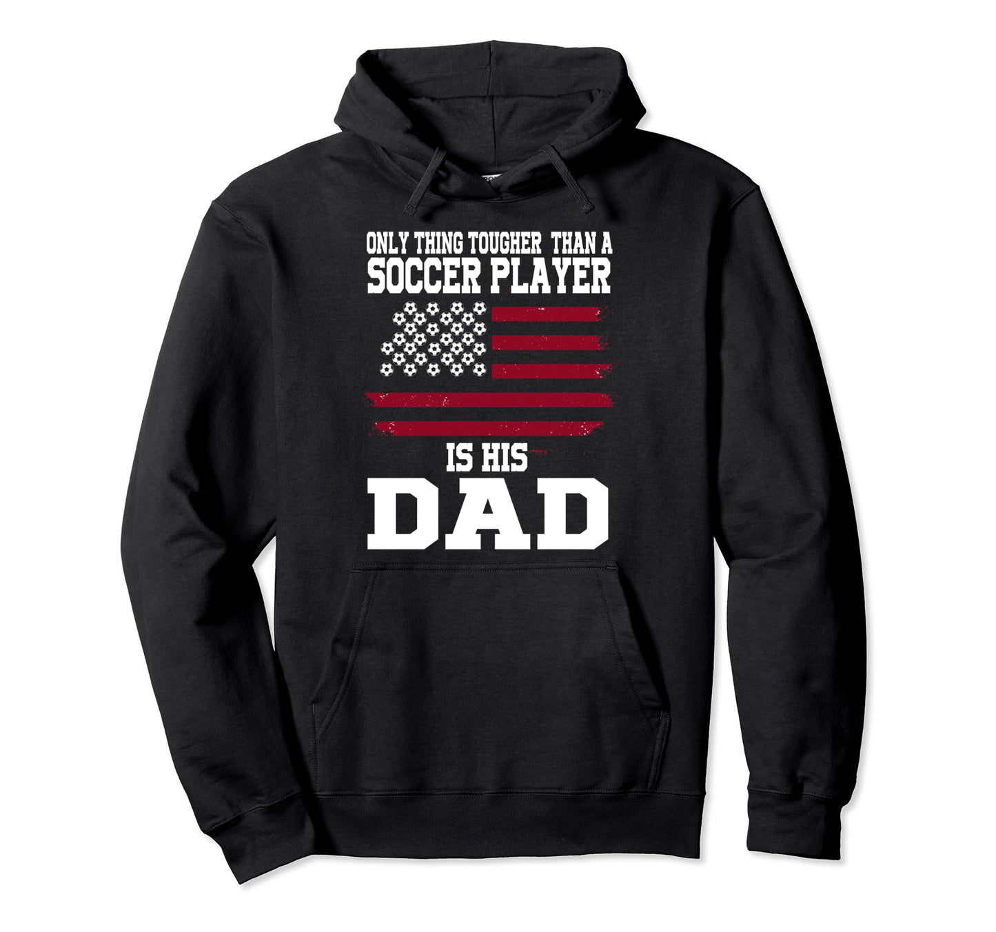 Than Soccer Player Is His Dad Soccer Hoodie - Minimalist Print Men Women - T-Shirt, Sweatshirt, Hoodie