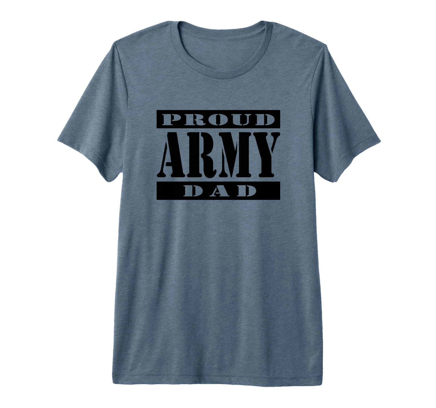 Mens Proud Army Dad Military Soldier T-Shirt - Minimalist Print Men Women - T-Shirt, Sweatshirt, Hoodie