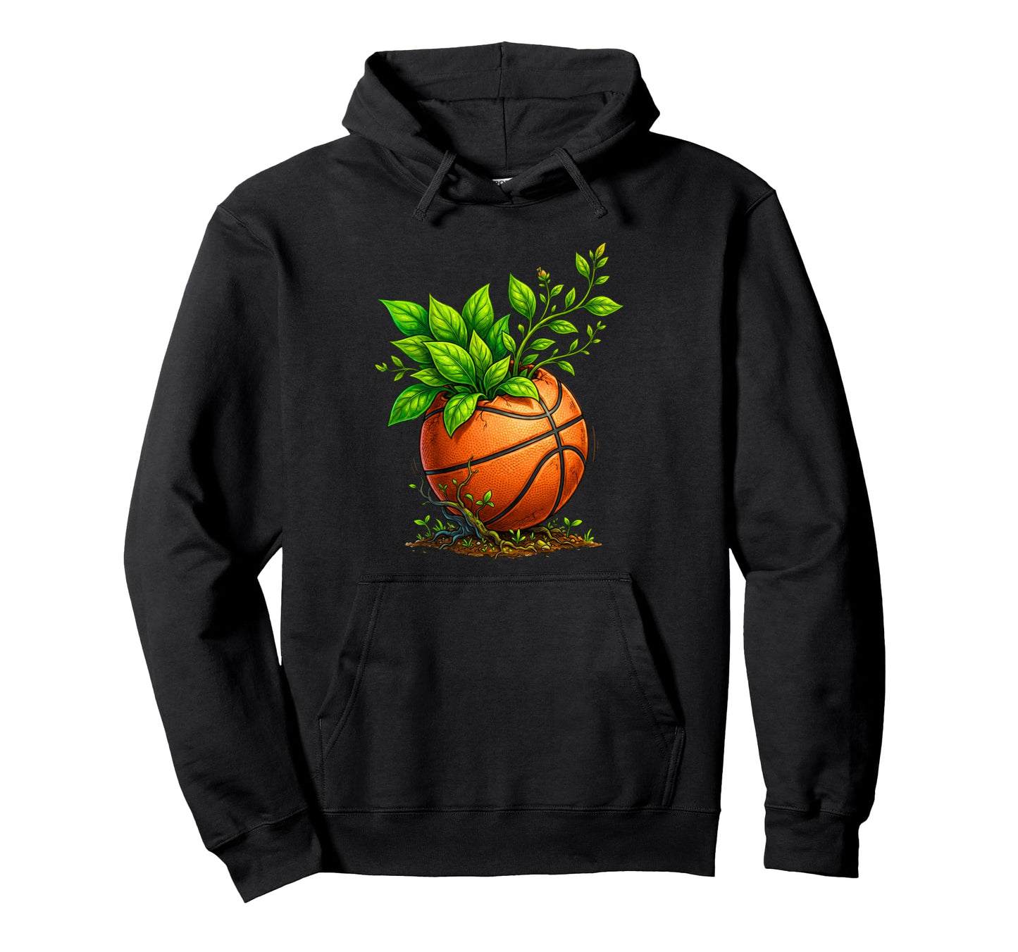 Basketball Plant Gardening Planting Hoodie - Streetwear Style for Adults - T-Shirt, Sweatshirt, Hoodie