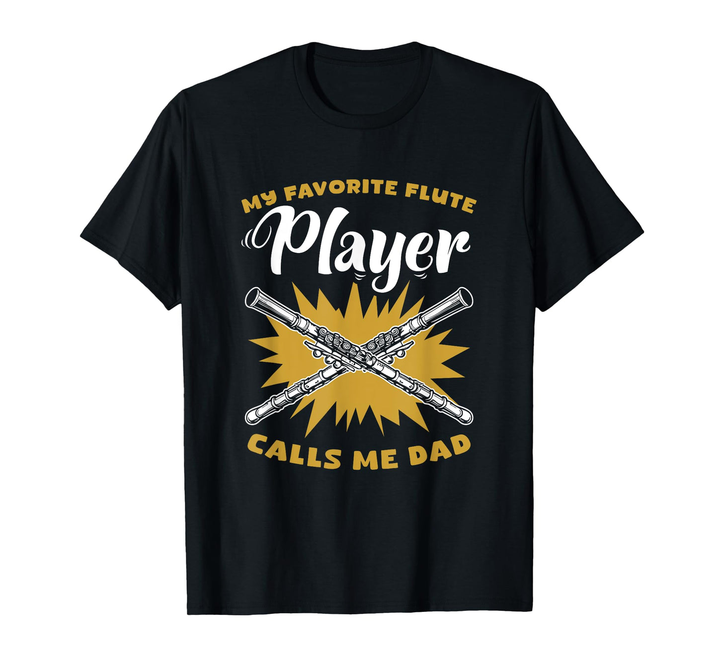 Flutist Wind Instrument Musician Flute T-Shirt - Graphic Print Men Women - T-Shirt, Sweatshirt, Hoodie