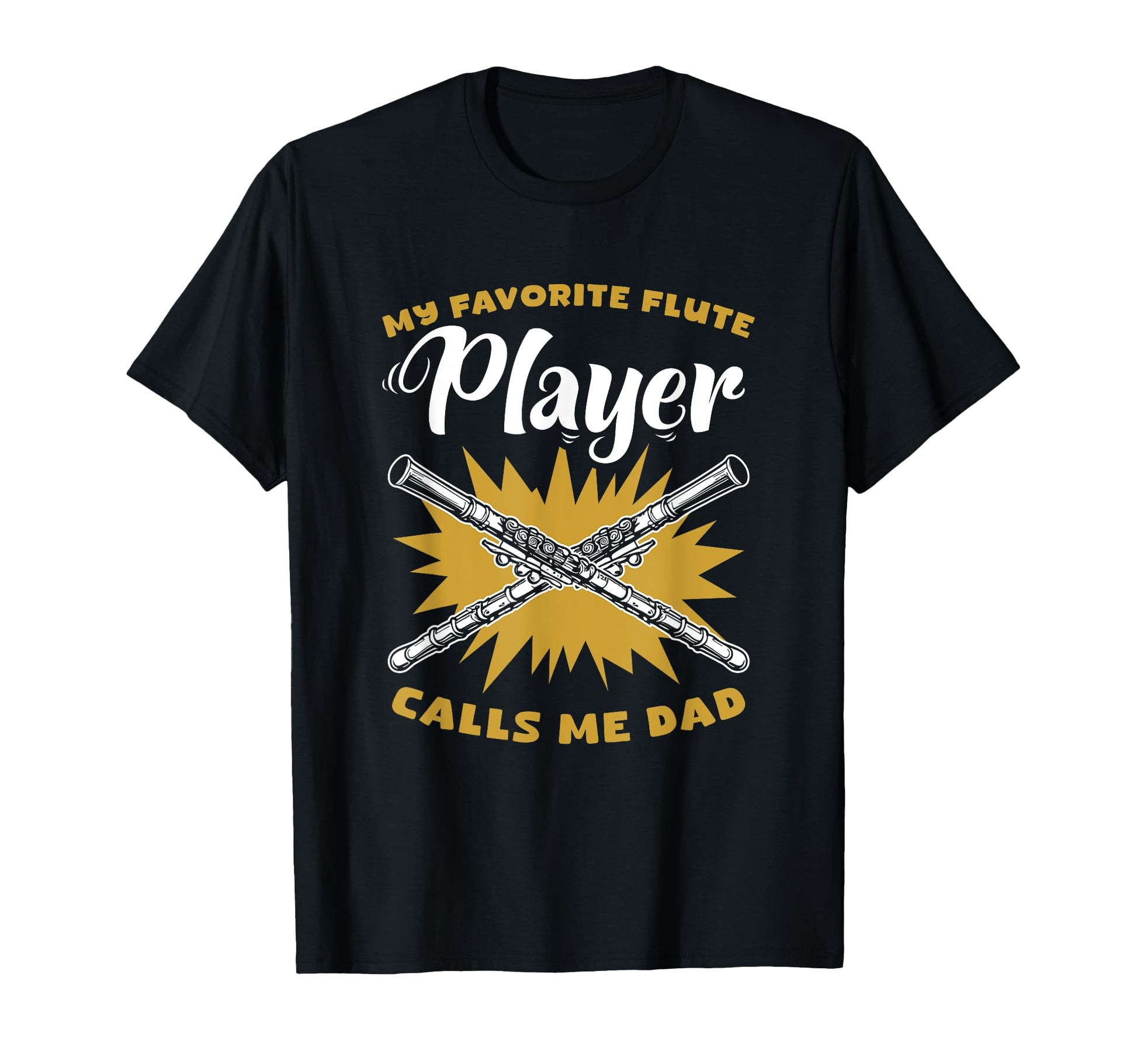 Flutist Wind Instrument Musician Flute T-Shirt - Graphic Print Men Women - T-Shirt, Sweatshirt, Hoodie