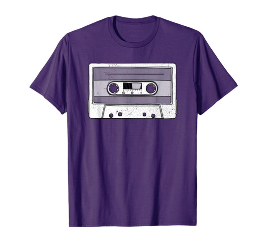 Cassette Tape And Boombox Fathers Day T-Shirt - Trendy Graphic for Adults - T-Shirt, Sweatshirt, Hoodie