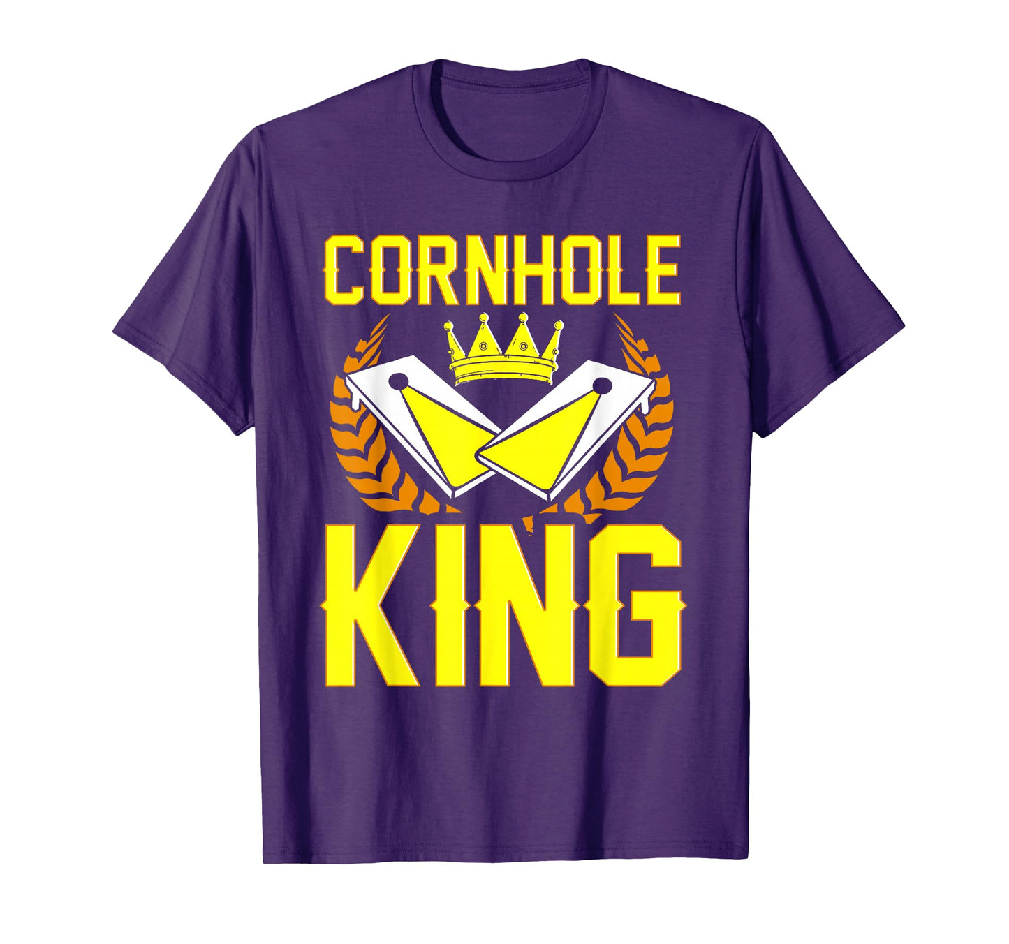 Cornhole Art Dad Corn Hole Player Cornhole T-Shirt - Trendy Graphic Unisex - T-Shirt, Sweatshirt, Hoodie
