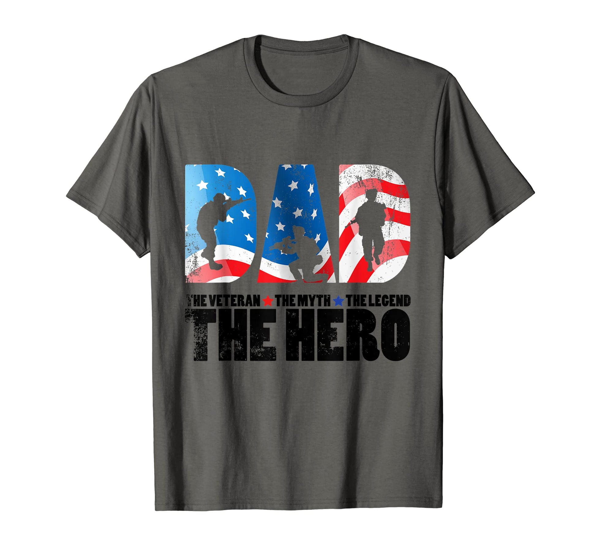 Mens Dad Veteran Myth Legend T-Shirt - Streetwear Style Unisex - T-Shirt, Sweatshirt, Hoodie