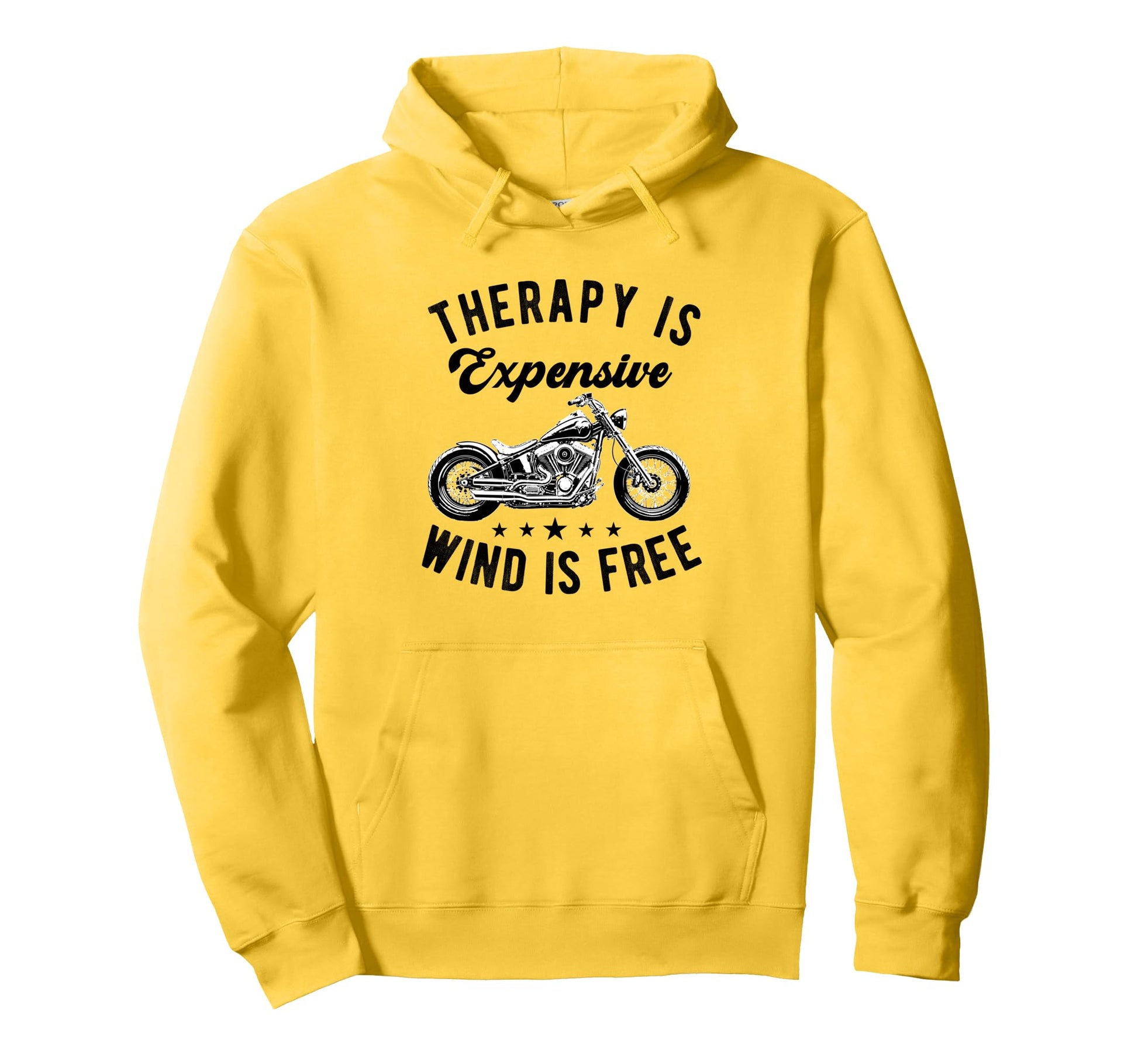 Therapy Is Expensive Wind Is Free Hoodie - Fun Novelty Design for Adults - T-Shirt, Sweatshirt, Hoodie
