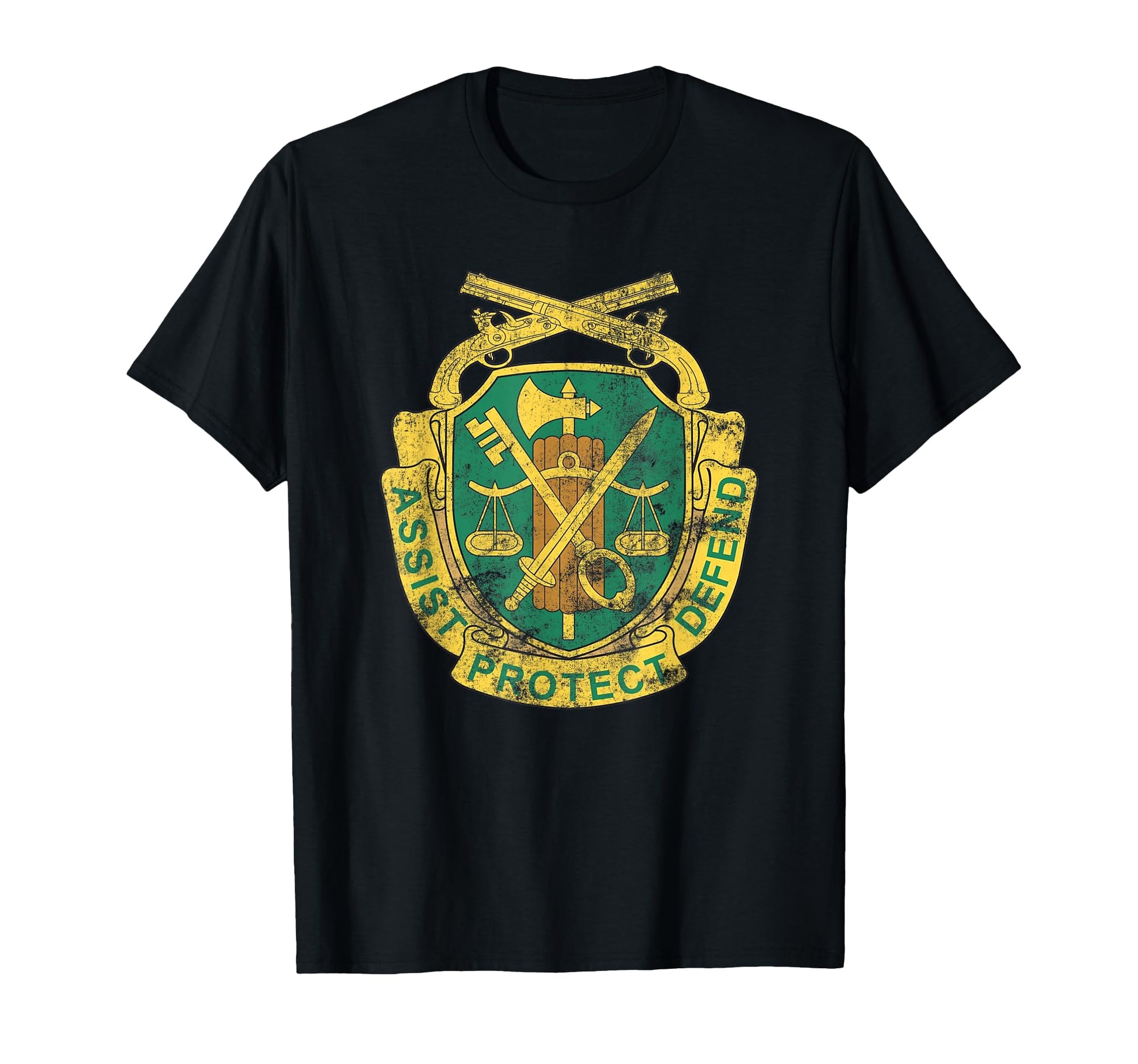 Usa Military Police Corps Veteran T-Shirt - Casual Everyday Wear Men Women - T-Shirt, Sweatshirt, Hoodie