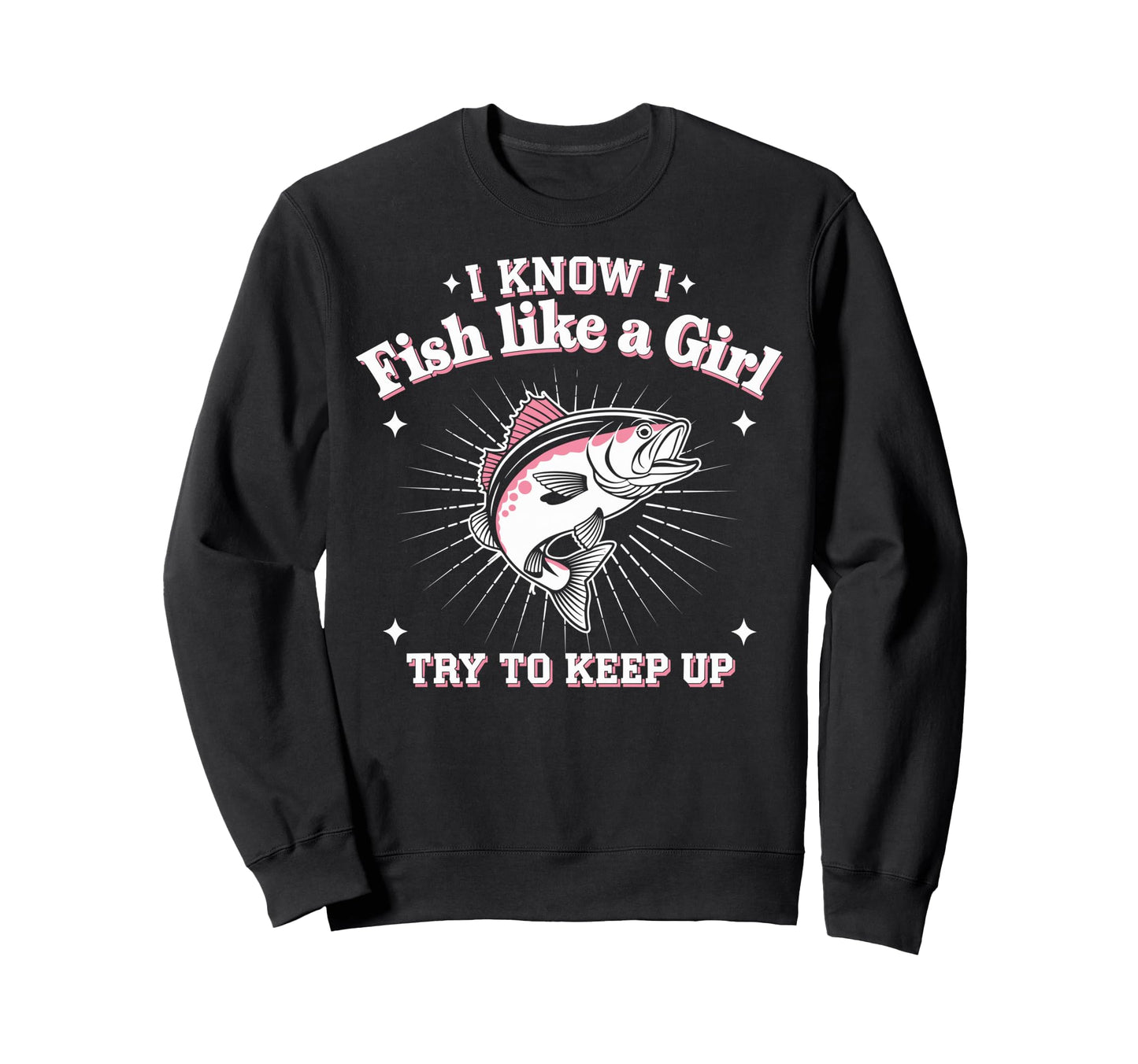 Fish Like Fish Fun Fishing Funny Sweatshirt - Custom Art Print Men Women - T-Shirt, Sweatshirt, Hoodie